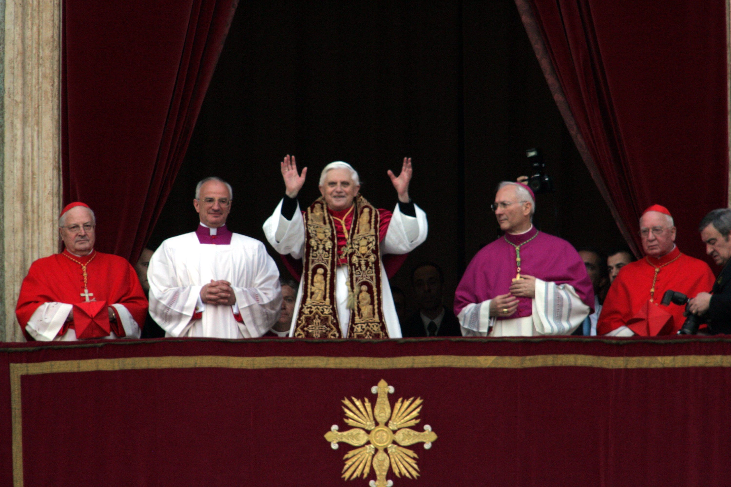 Cardinal Joseph Ratzinger is Named as Pope Benedict XVI - April 19, 2005