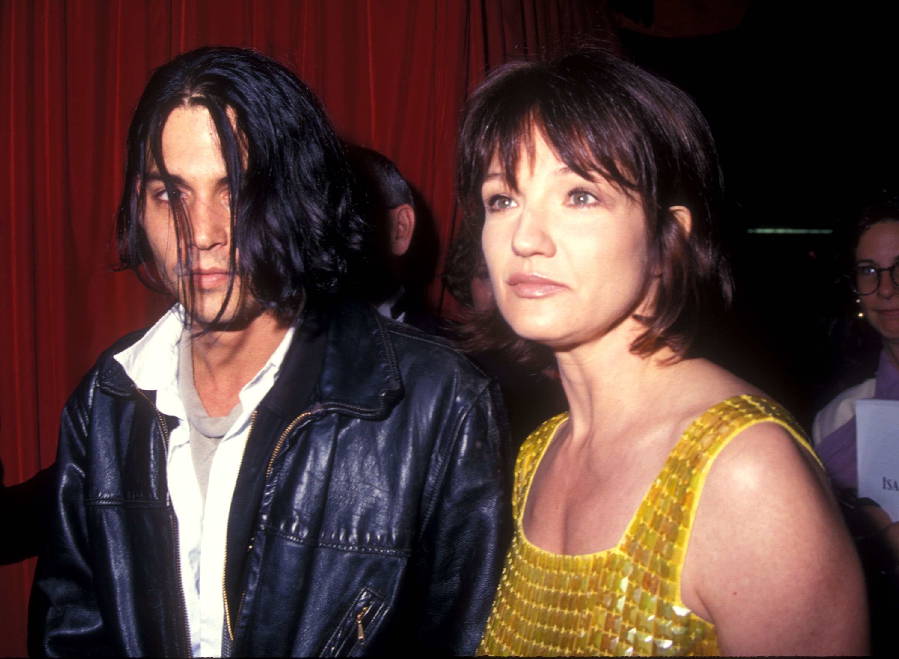 1994 Johnny Depp and Ellen Barkin File Photos
