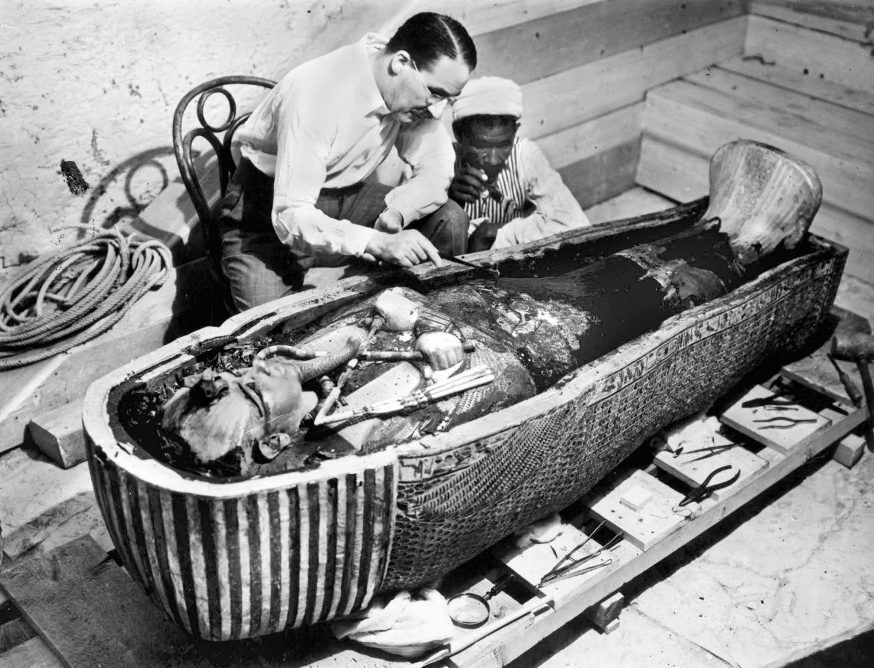 Há 99 anos, a 16 de fevereiro de 1923, foi aberto o túmulo do faraó egípcio Tutankhamon, numa escavação liderada pelo arqueólogo britânico Howard Carter