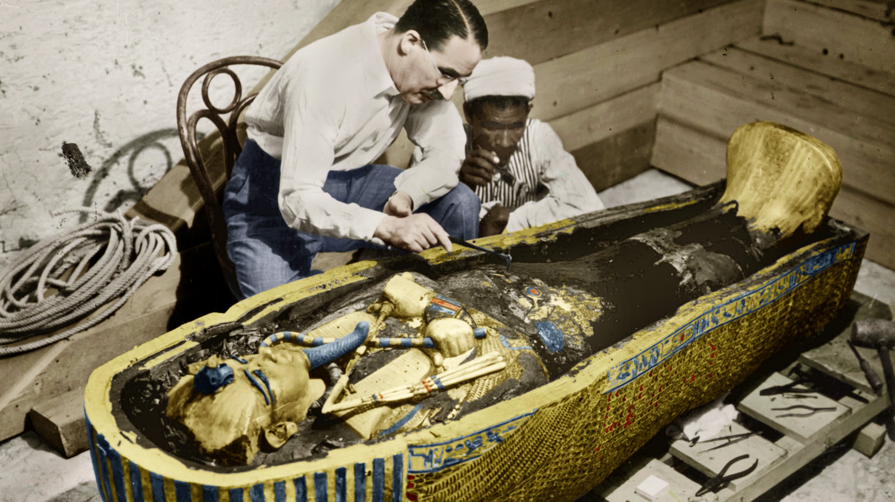 Há 99 anos, a 16 de fevereiro de 1923, foi aberto o túmulo do faraó egípcio Tutankhamon, numa escavação liderada pelo arqueólogo britânico Howard Carter