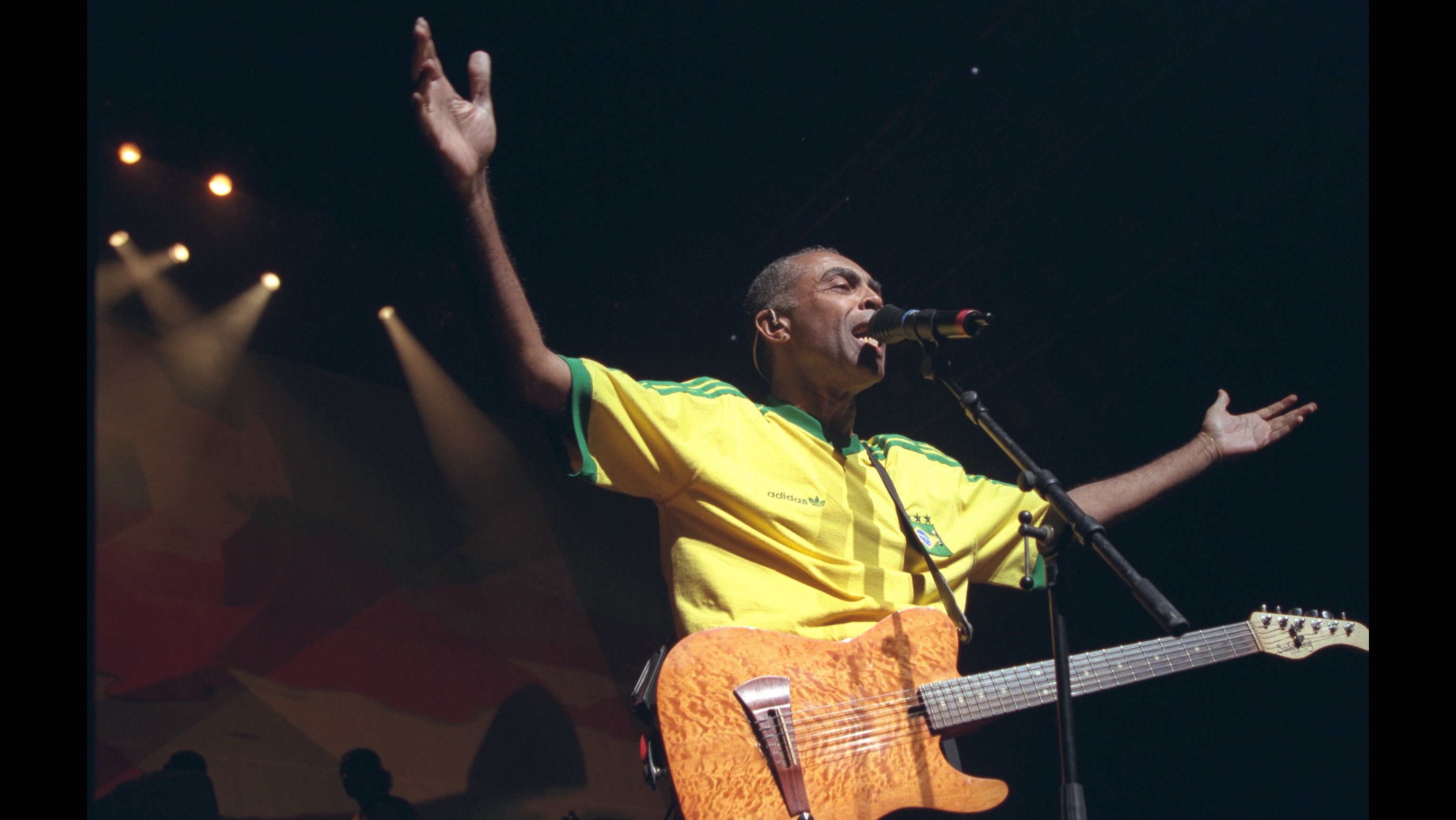 GILBERTO GIL IN CONCERT AT THE OLYMPIA IN PARIS