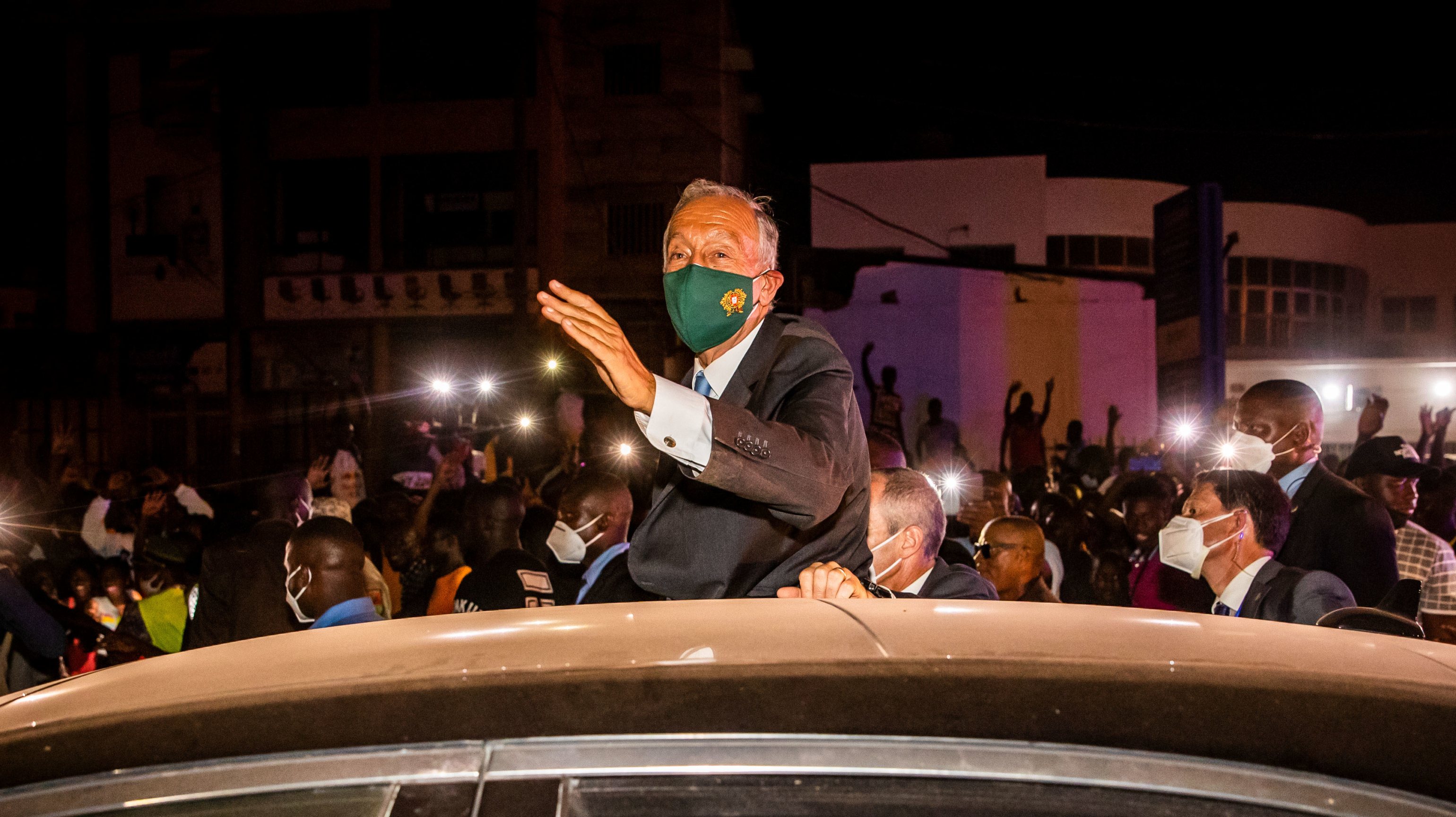 Marcelo Rebelo de Sousa deslocou-se pela primeira vez enquanto Presidente da República à Guiné-Bissau em maio do ano passado