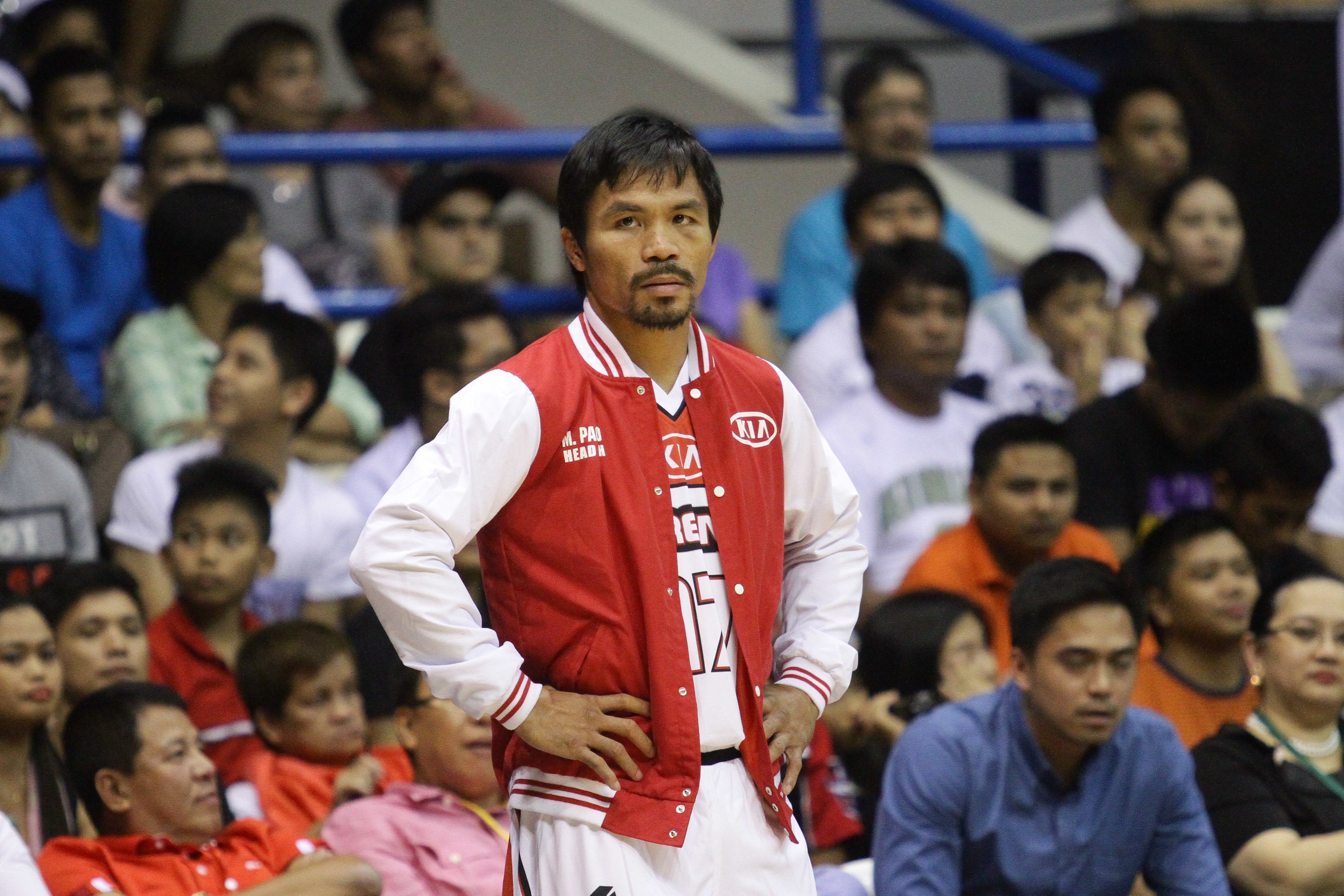 Manny Pacquaio returns to basketball