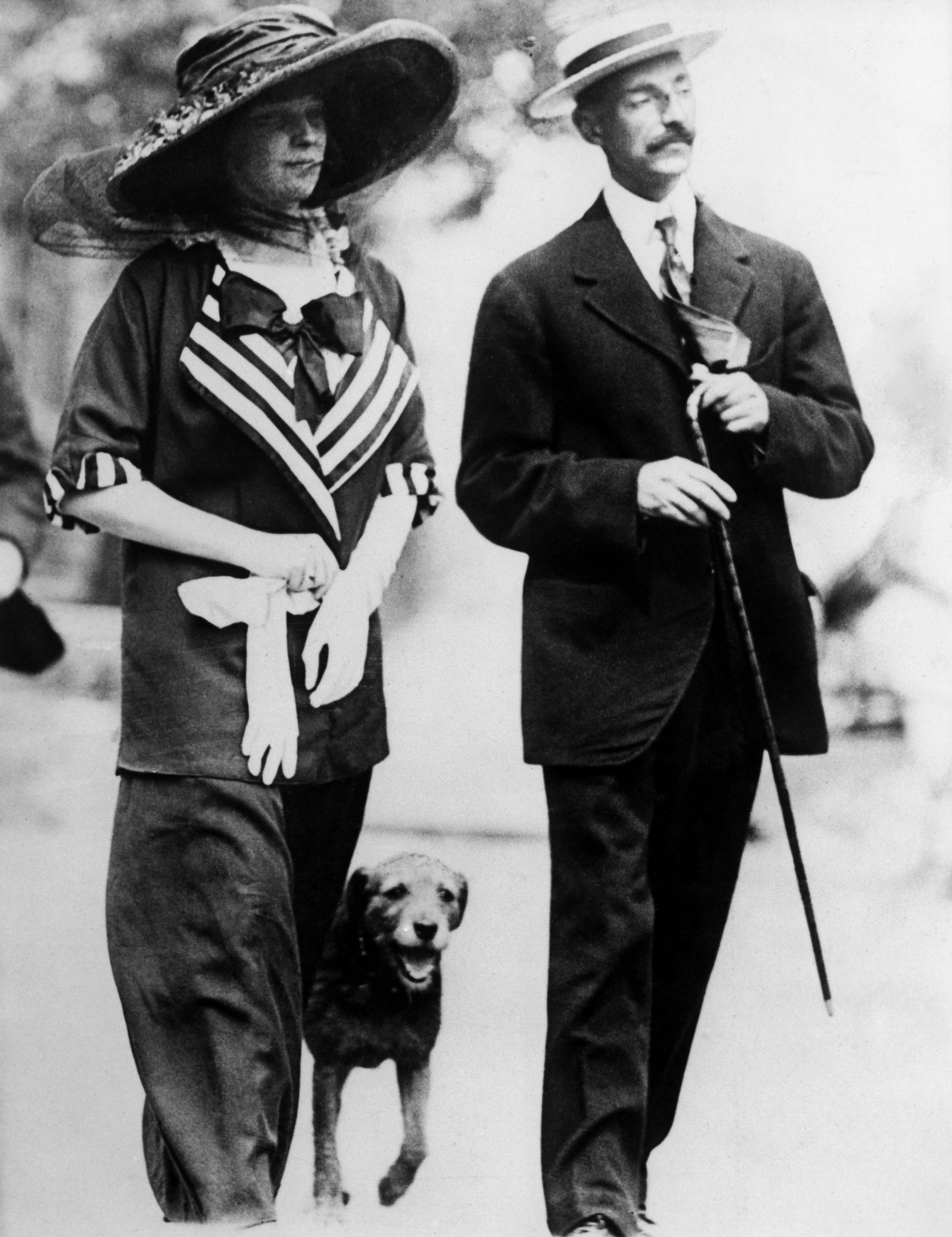 J.J. Astor IV. mit seiner Frau