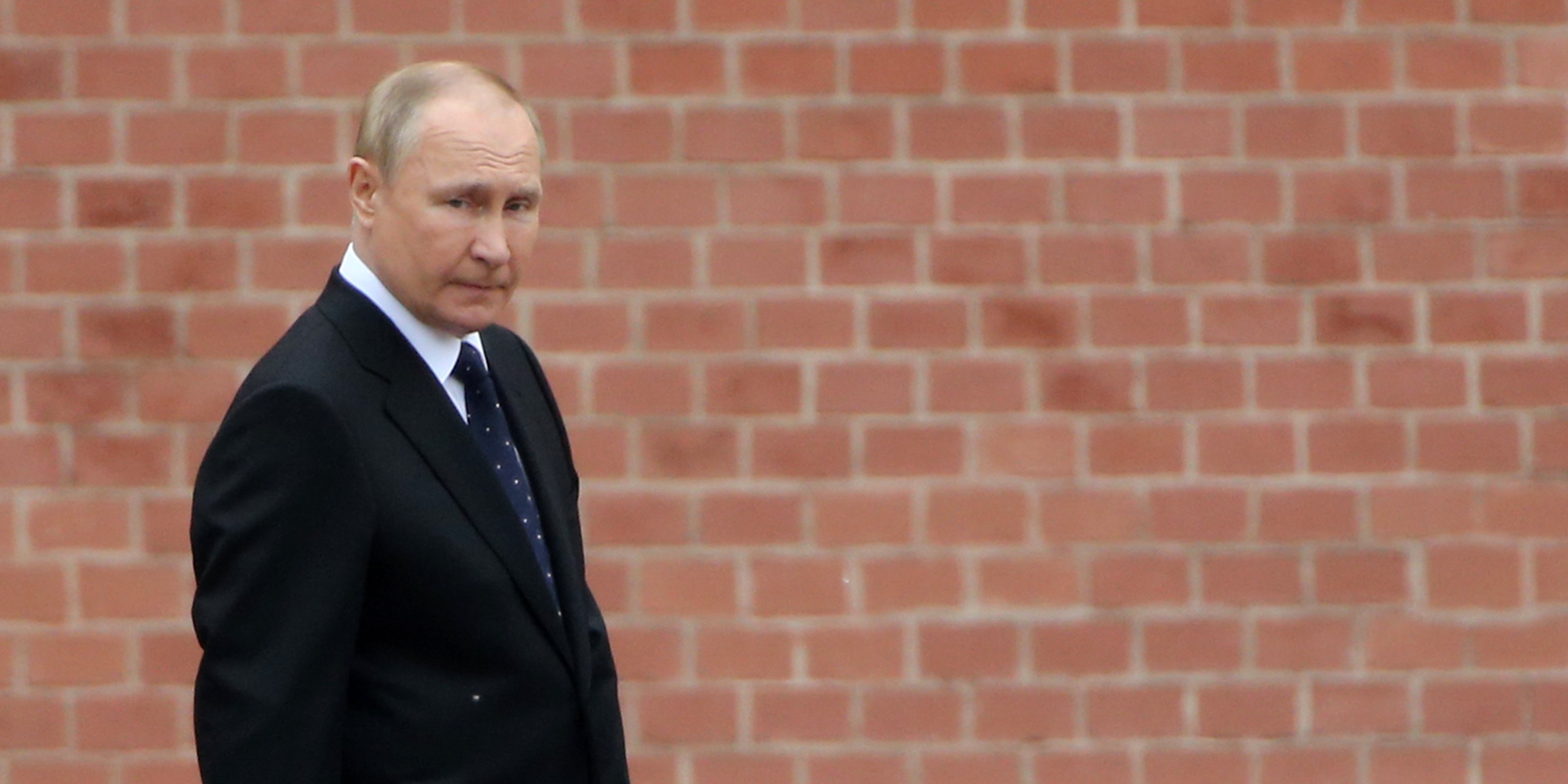 President Putin Lays Flowers At The Tomb Of The Unknown Soldier