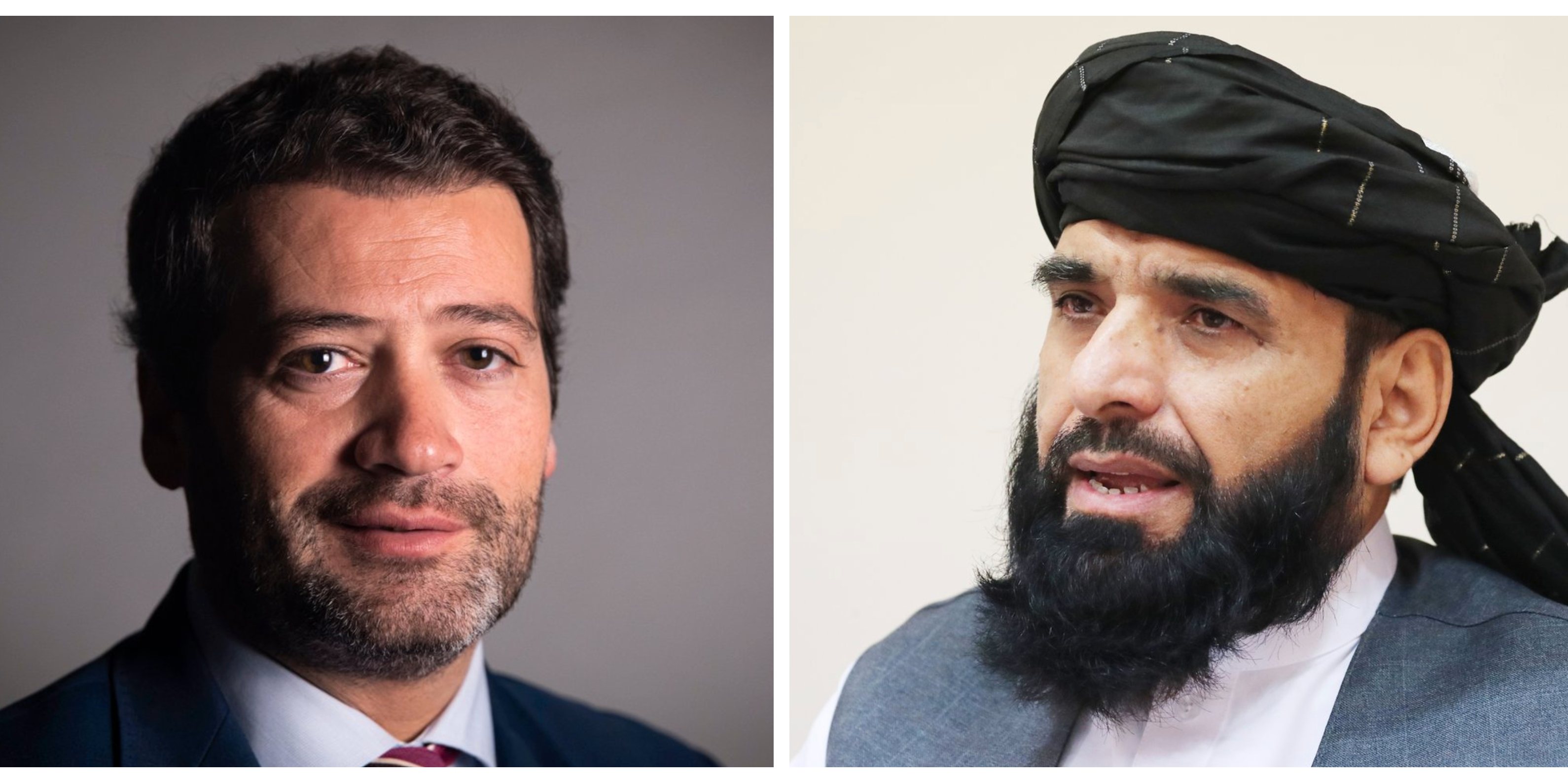 André Ventura está banido do Twitter; o porta-voz dos talibãs, Suhail Shaheen, não