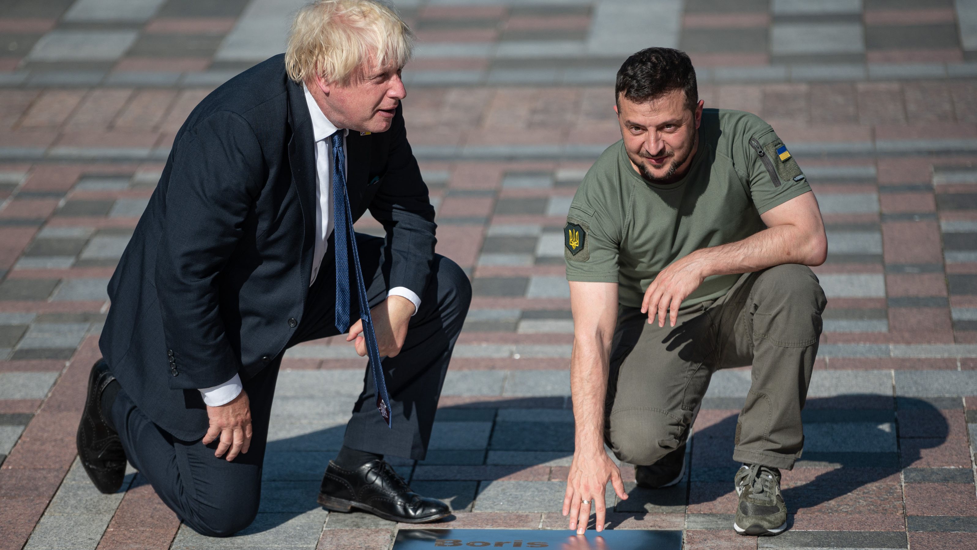 Boris Johnson Meets With Zelensky In Kyiv On Ukraine&#039;s Independence Day