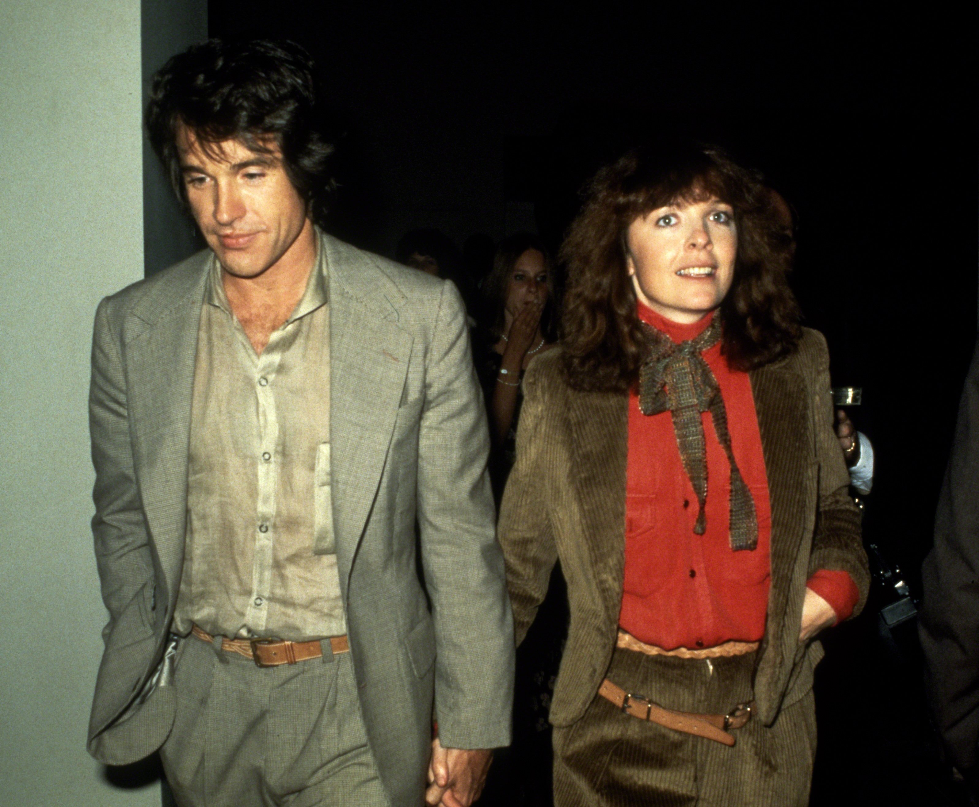 Warren Beatty and Diane Keaton