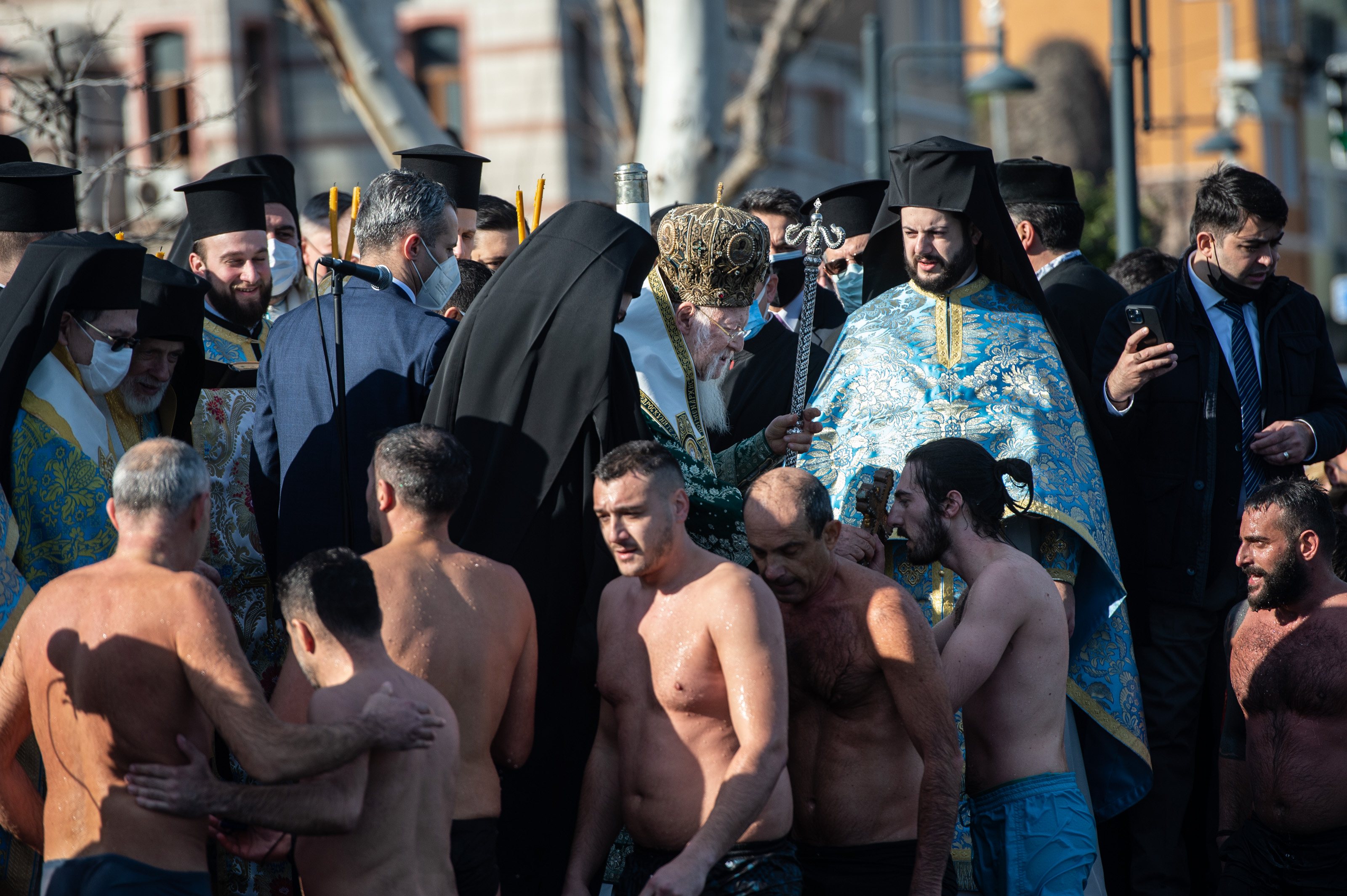 Orthodox Christians Celebrate Epiphany In Istanbul