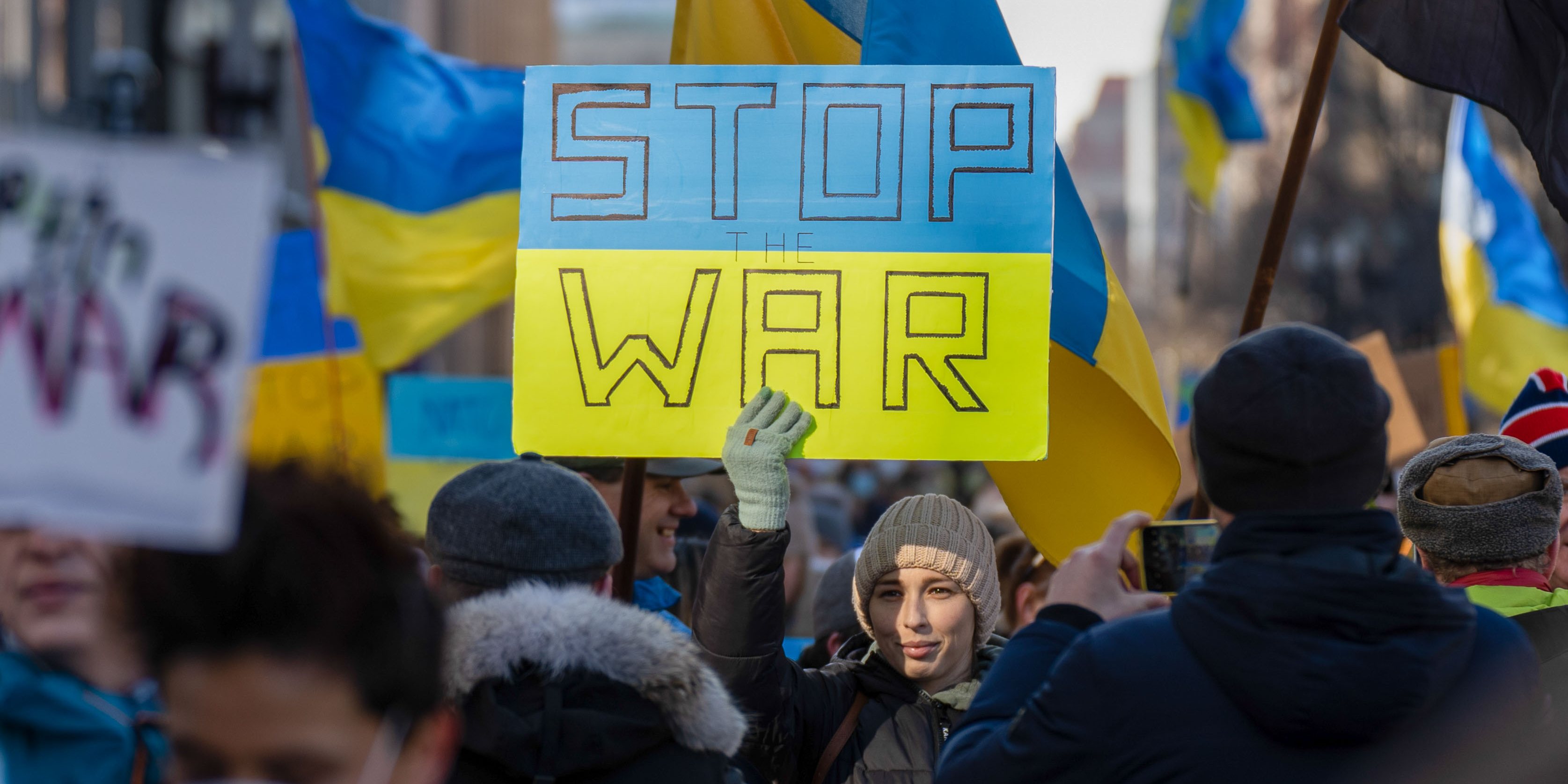 Manifestações pela paz na Ucrânia multiplicaram-se por todo o mundo