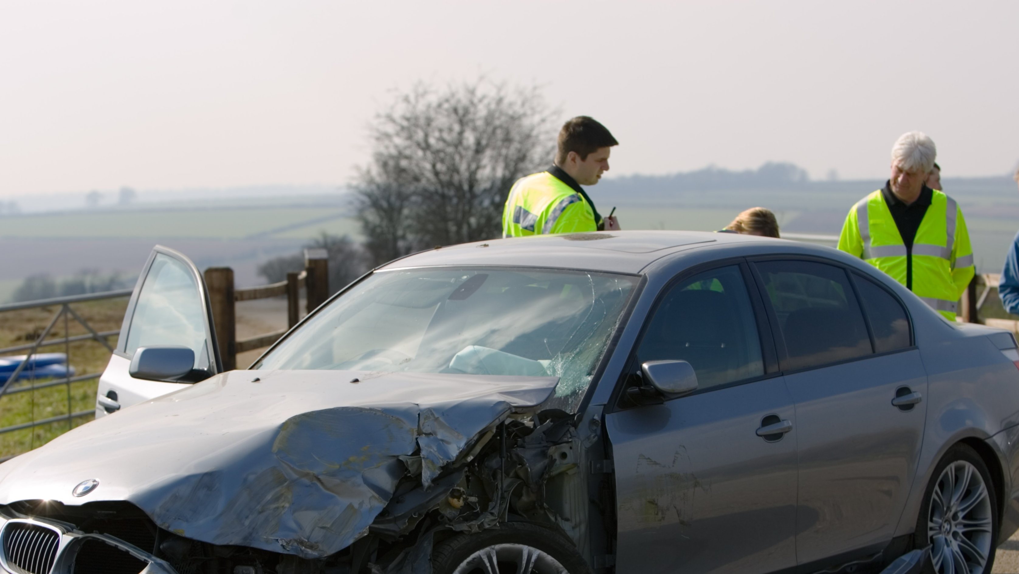 Car Crash, Oxfordshire, UK