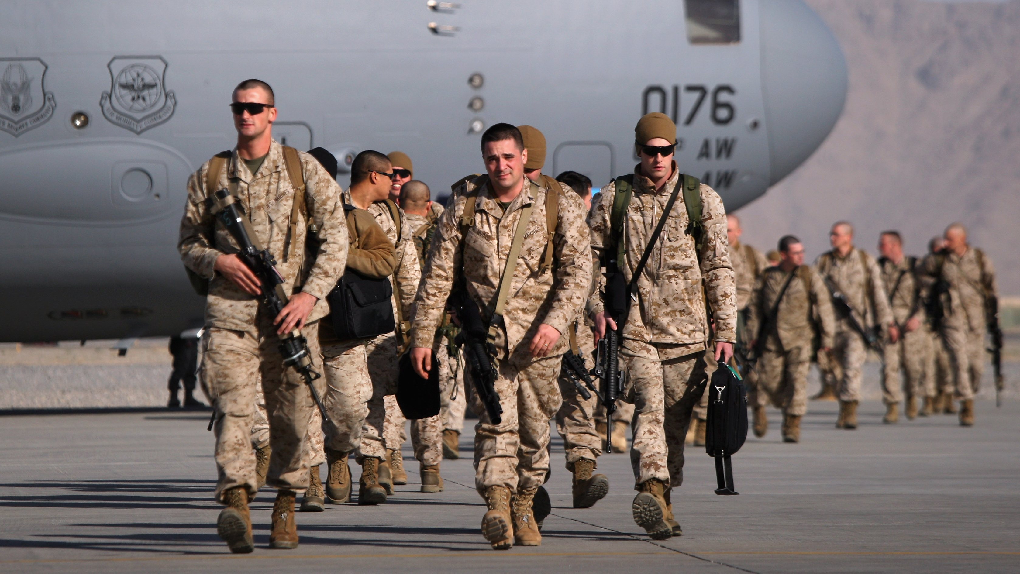 U.S. Marines Return To Fight Taliban In Southern Afghanistan