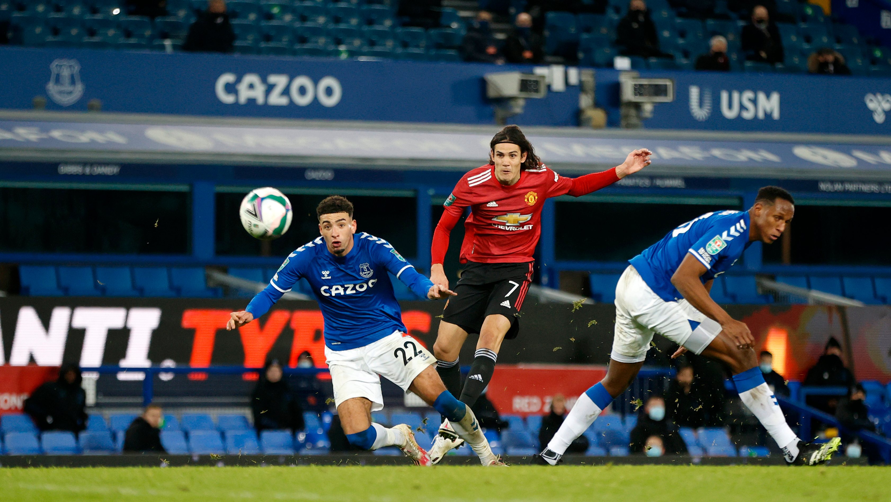 Everton v Manchester United - Carabao Cup Quarter Final