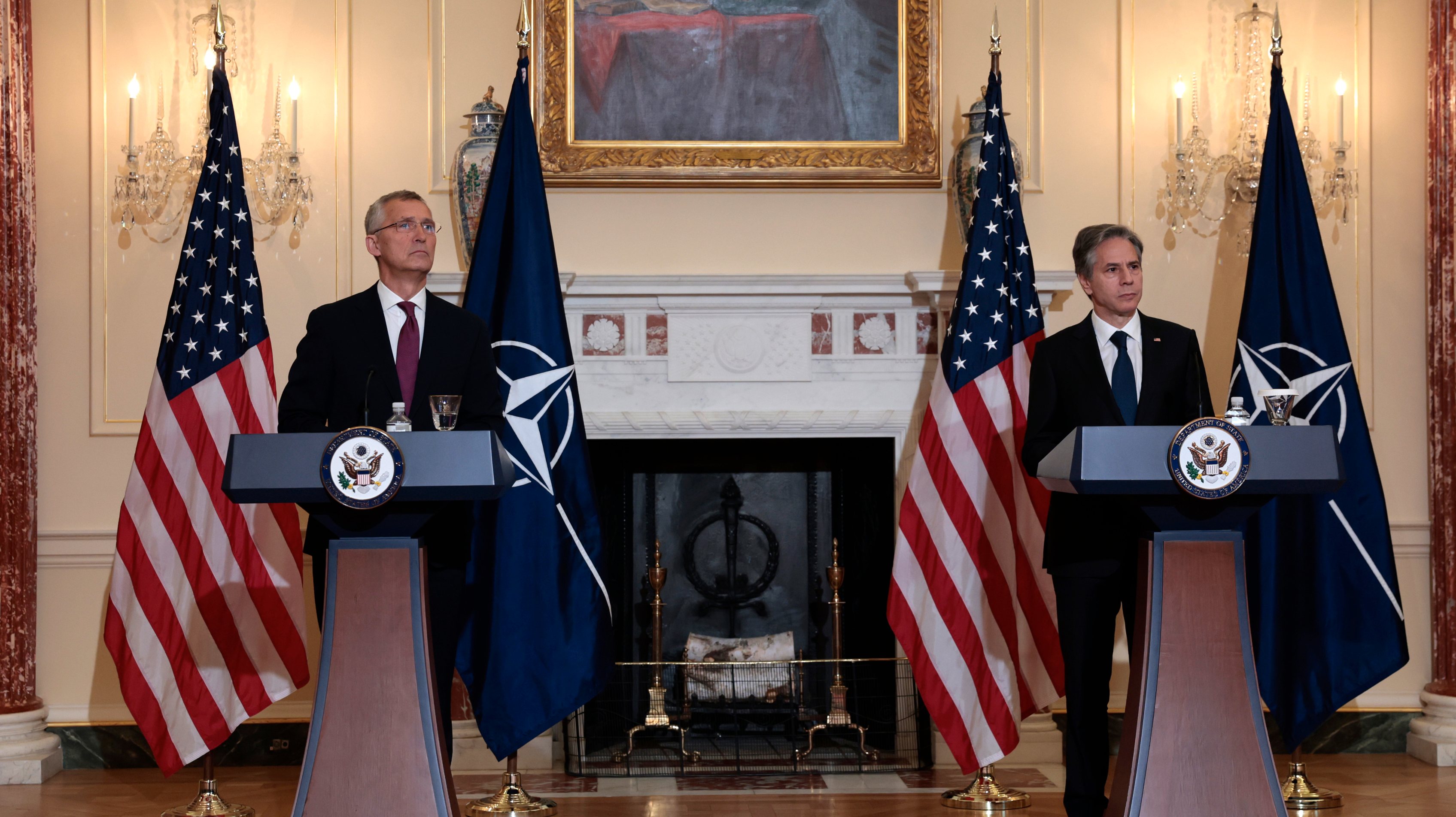 Secretary Blinken Meets With NATO Secretary General Stoltenberg