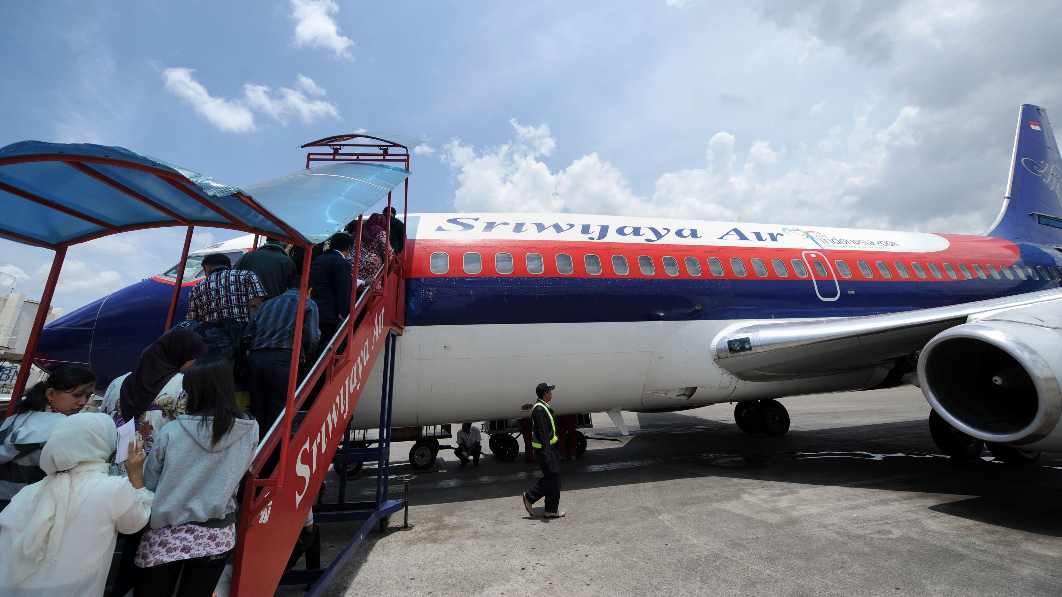 A passenger plane for Indonesian airline