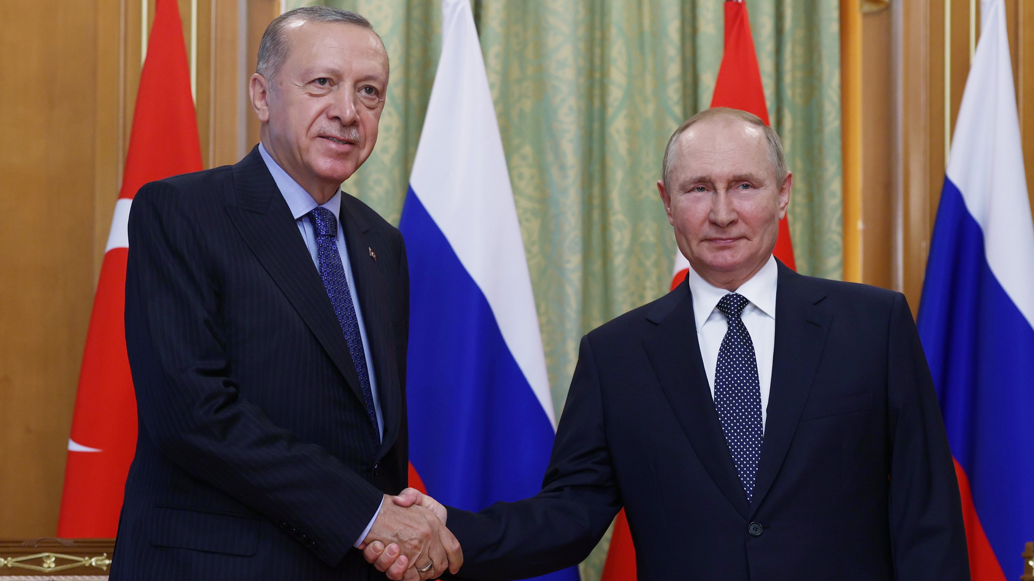 Recep Tayyip Erdogan - Vladimir Putin meeting in Sochi