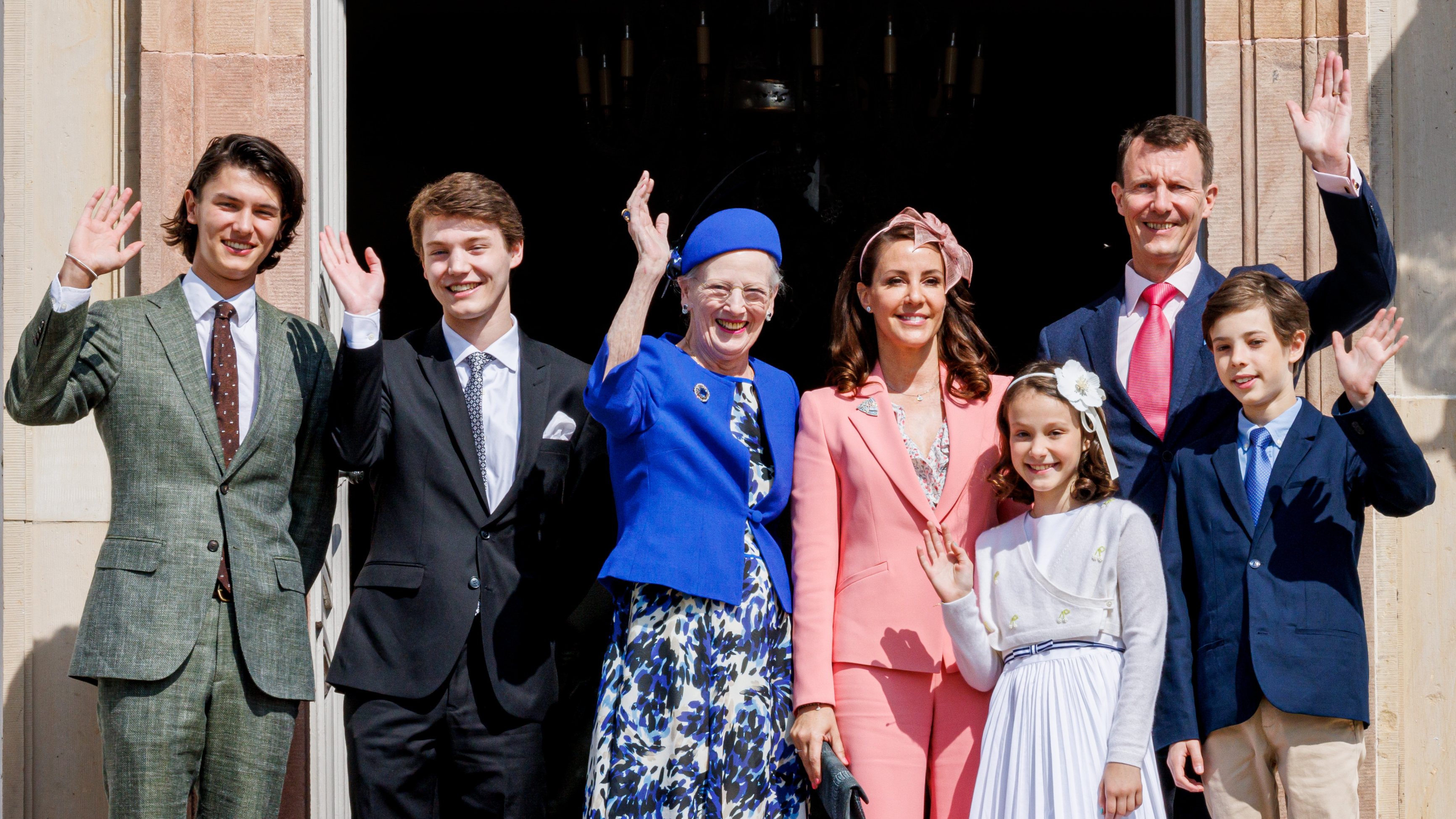 Princess Isabella Of Denmark Confirmation At Fredensborg Palace