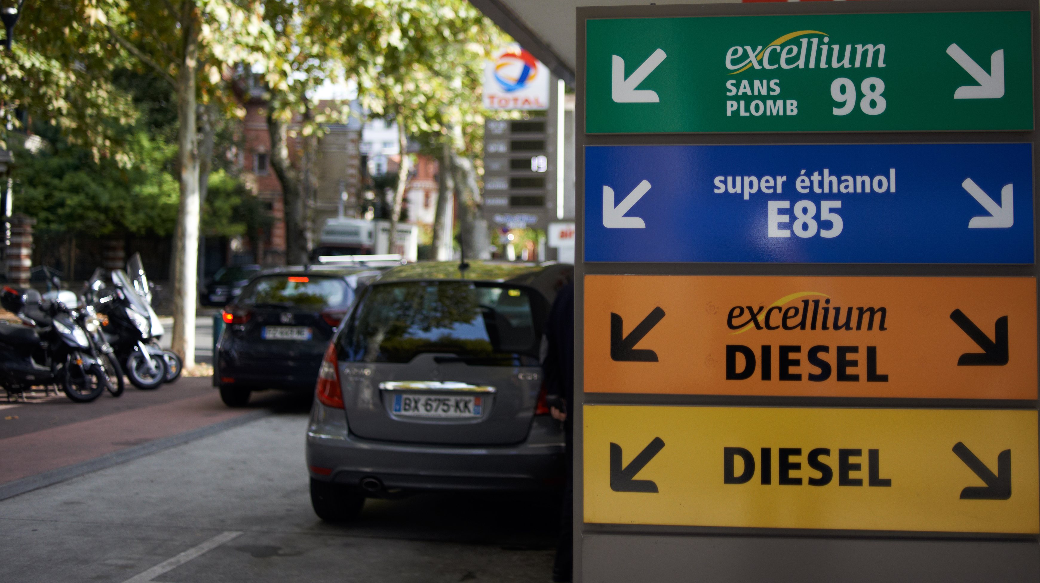 Gas Prices Skyrockets In France