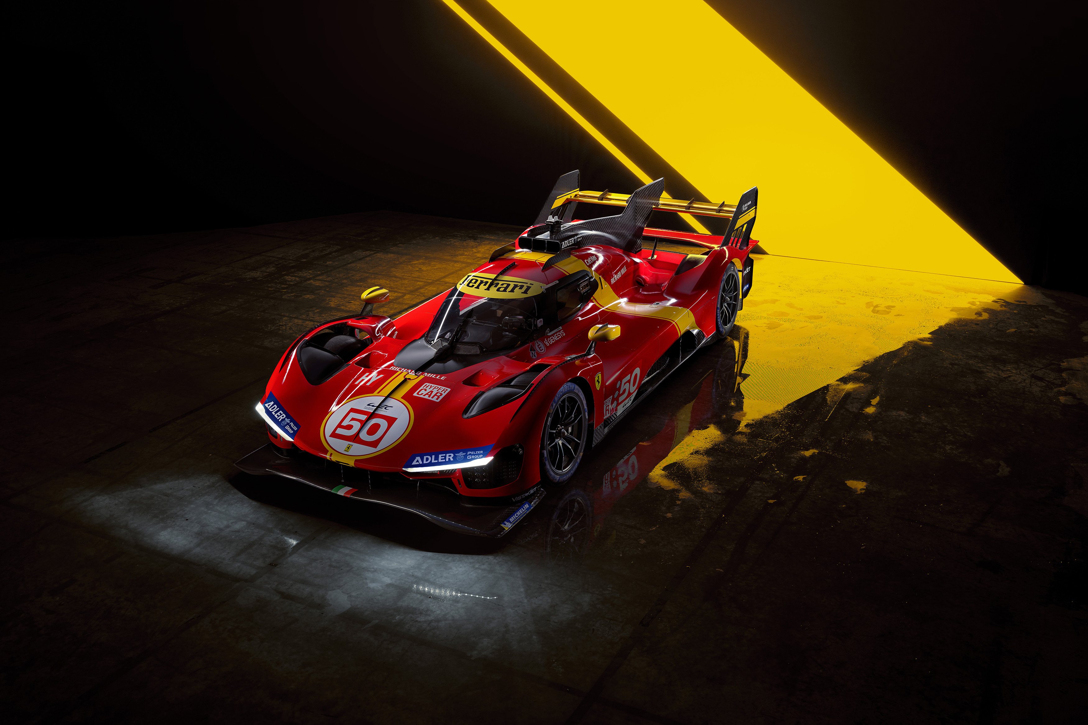 499P. Ferrari regressa ao WEC e a Le Mans com o motor V6 do 296 GTB