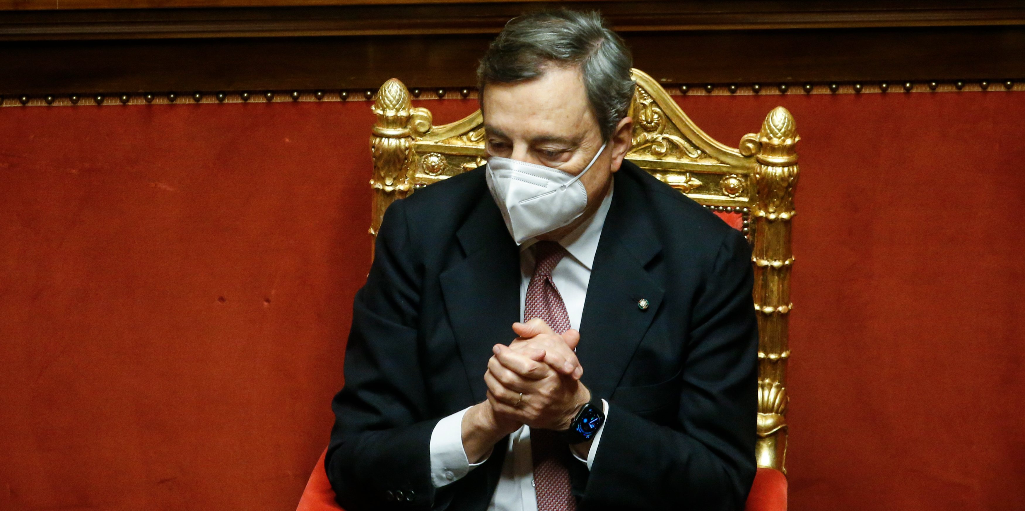 Italy&#039;s New PM Draghi Looks To Secure Senate Vote