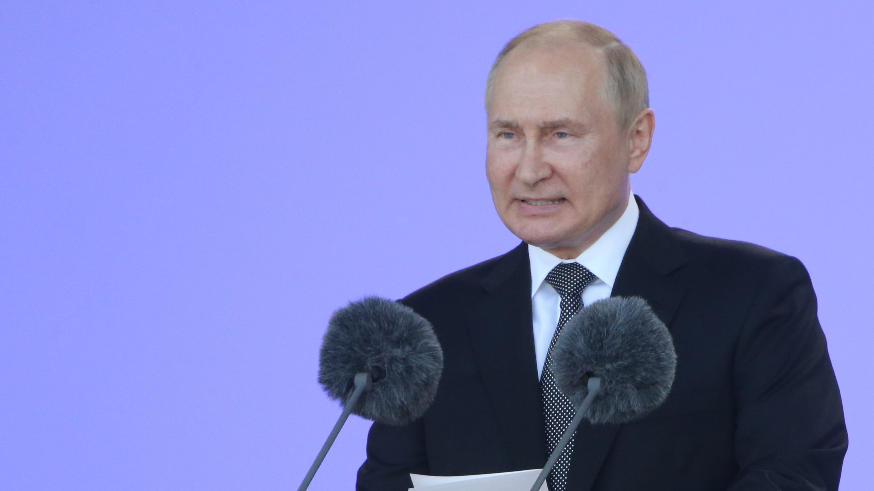 Putin Attends International Military-Technical Forum &#039;Army 2022&#039; In Kubinka