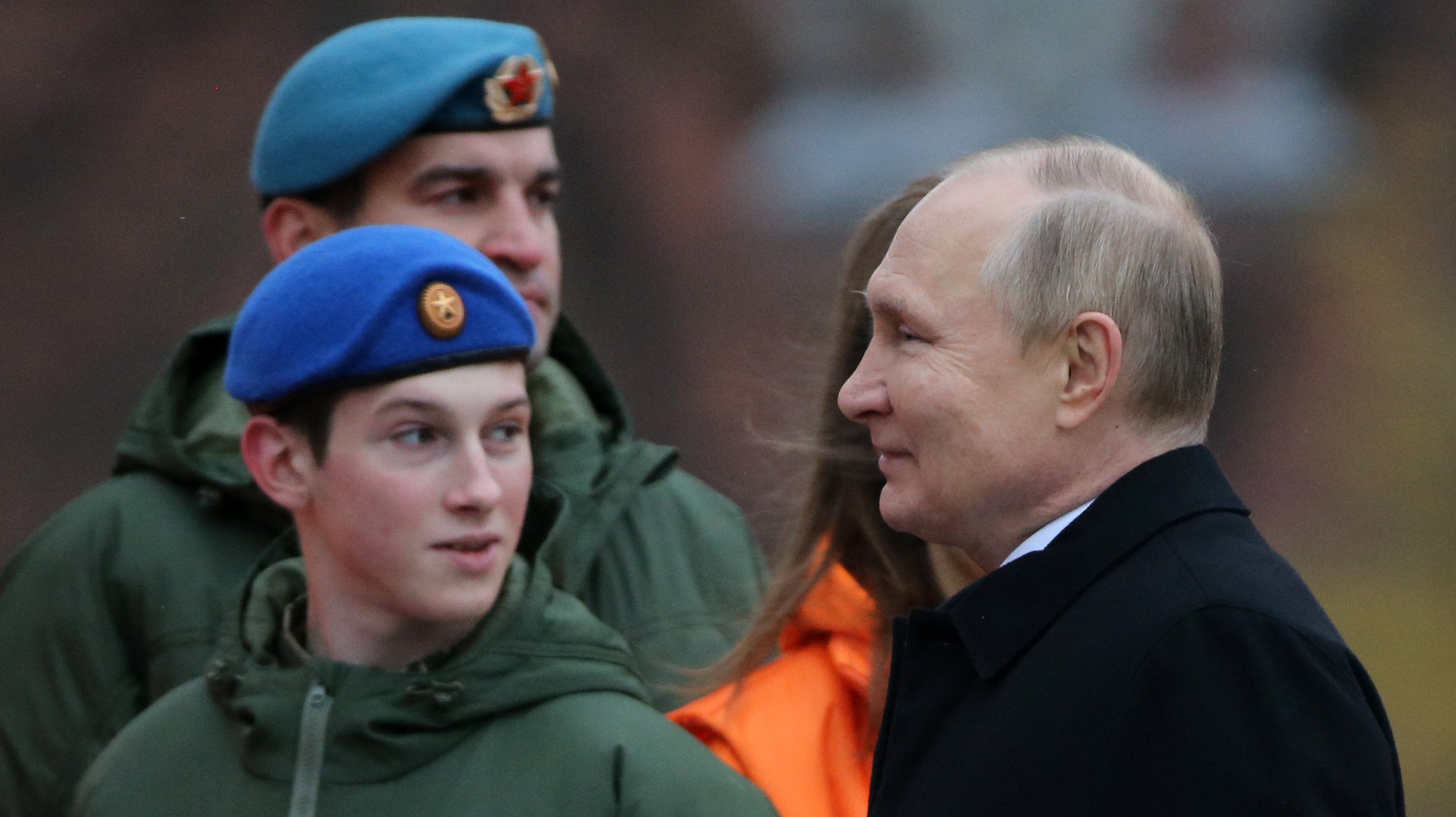 Russian President Vladimir Putin Visits Red Square On National Unity Day
