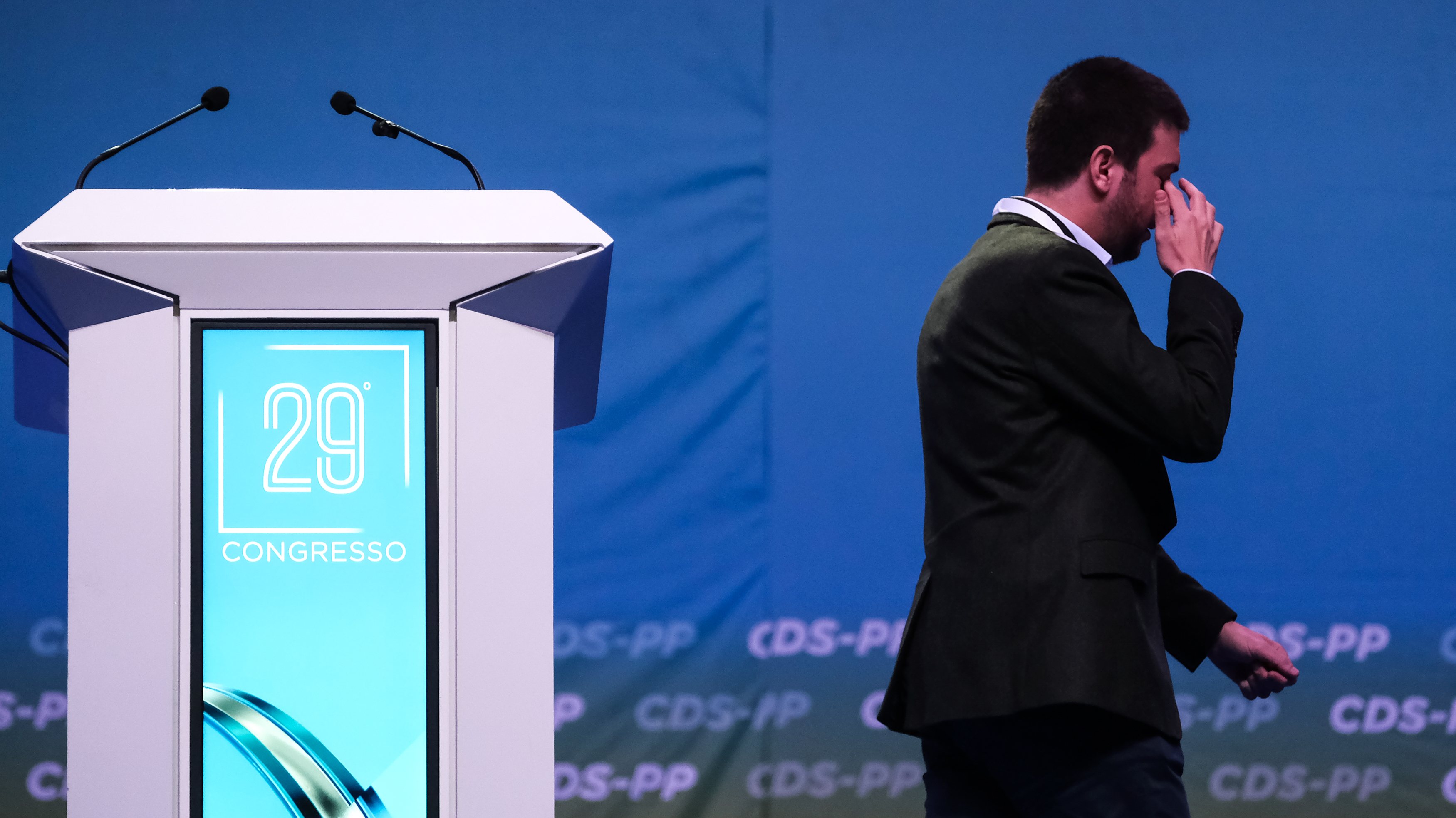 Francisco Rodrigues dos Santos falou pela última vez na condição de líder do CDS-PP