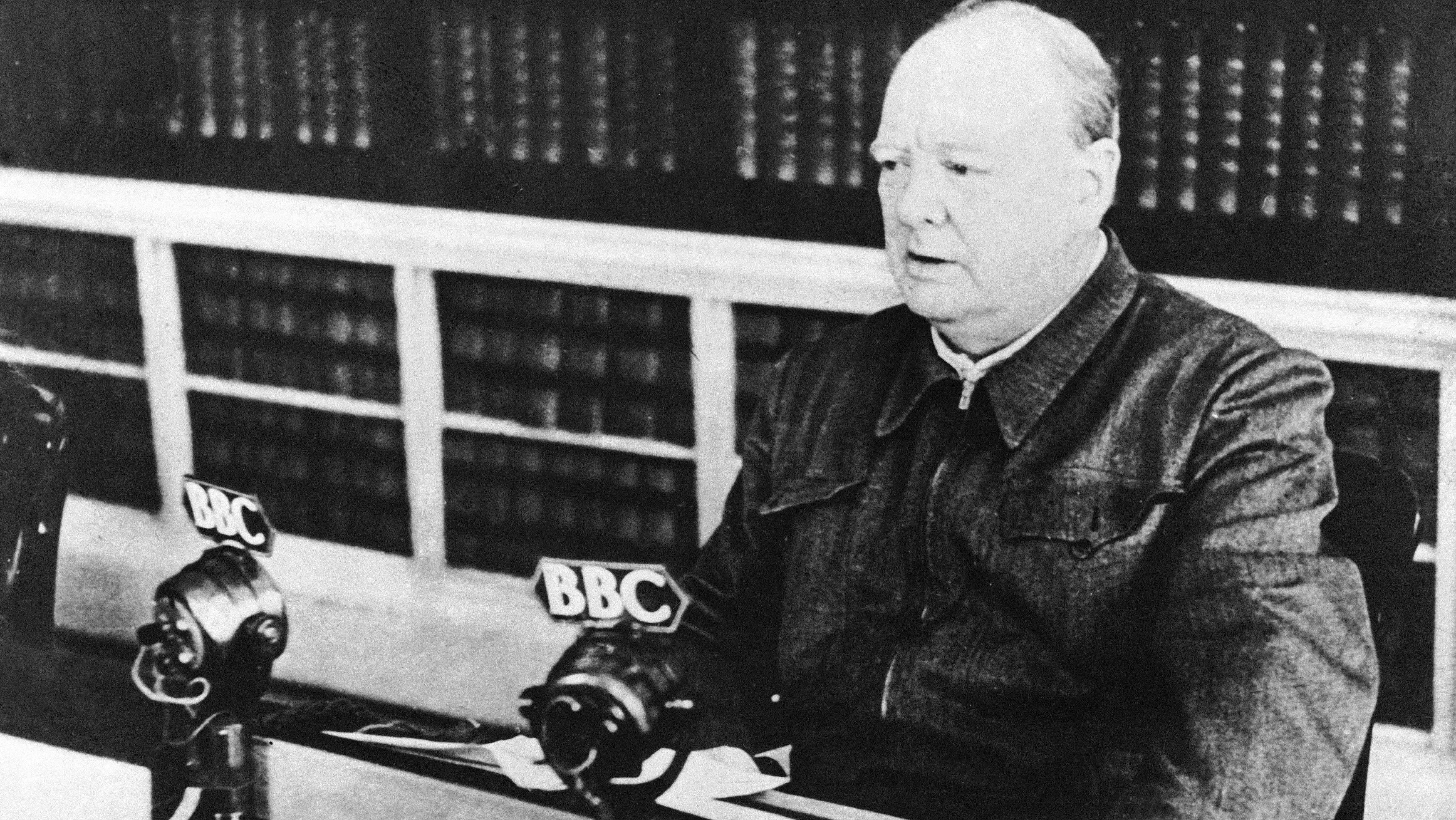Winston Churchill&#039;S Speech On The BBC