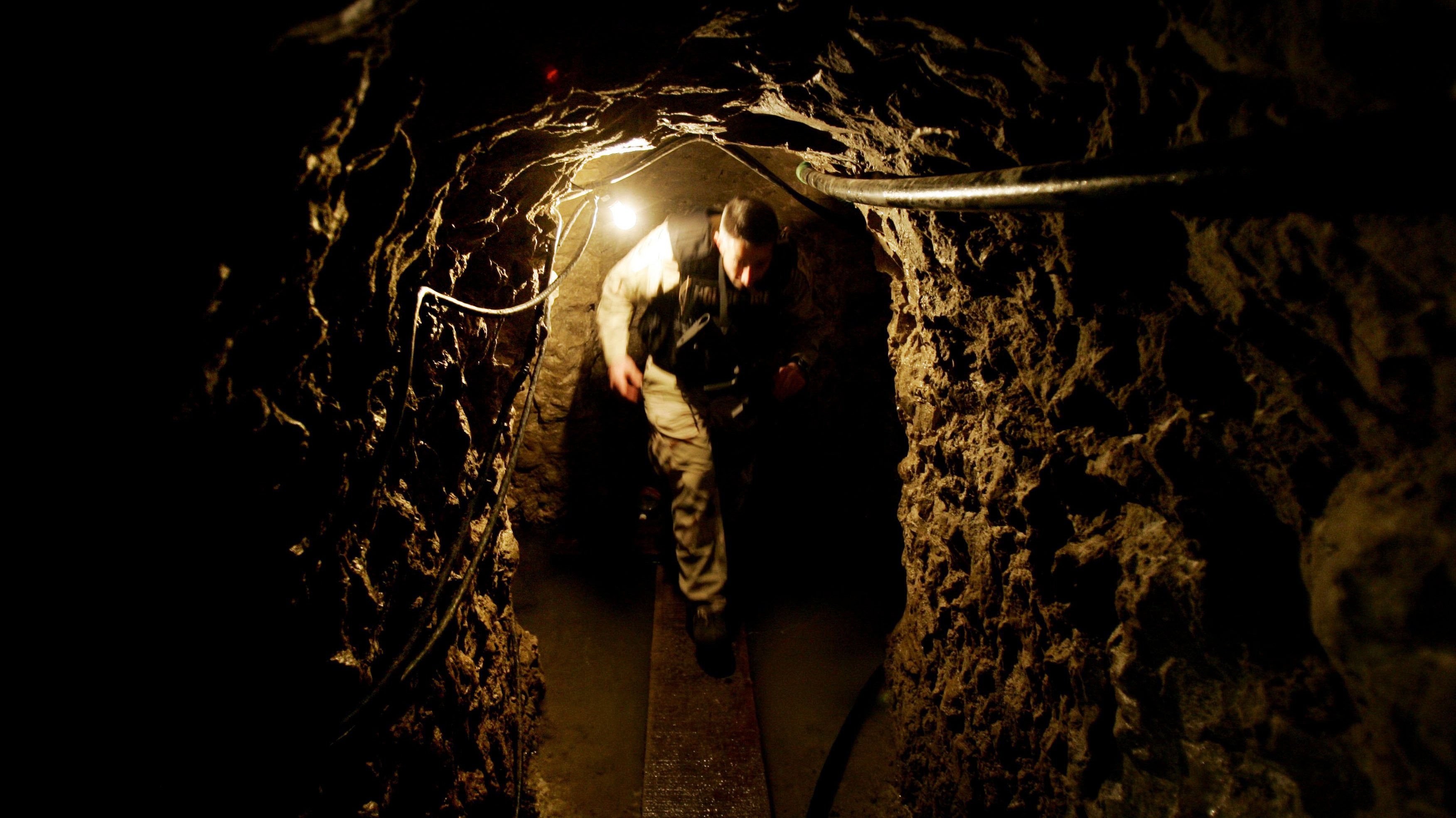 Drug Tunnel Found At Mexican Border