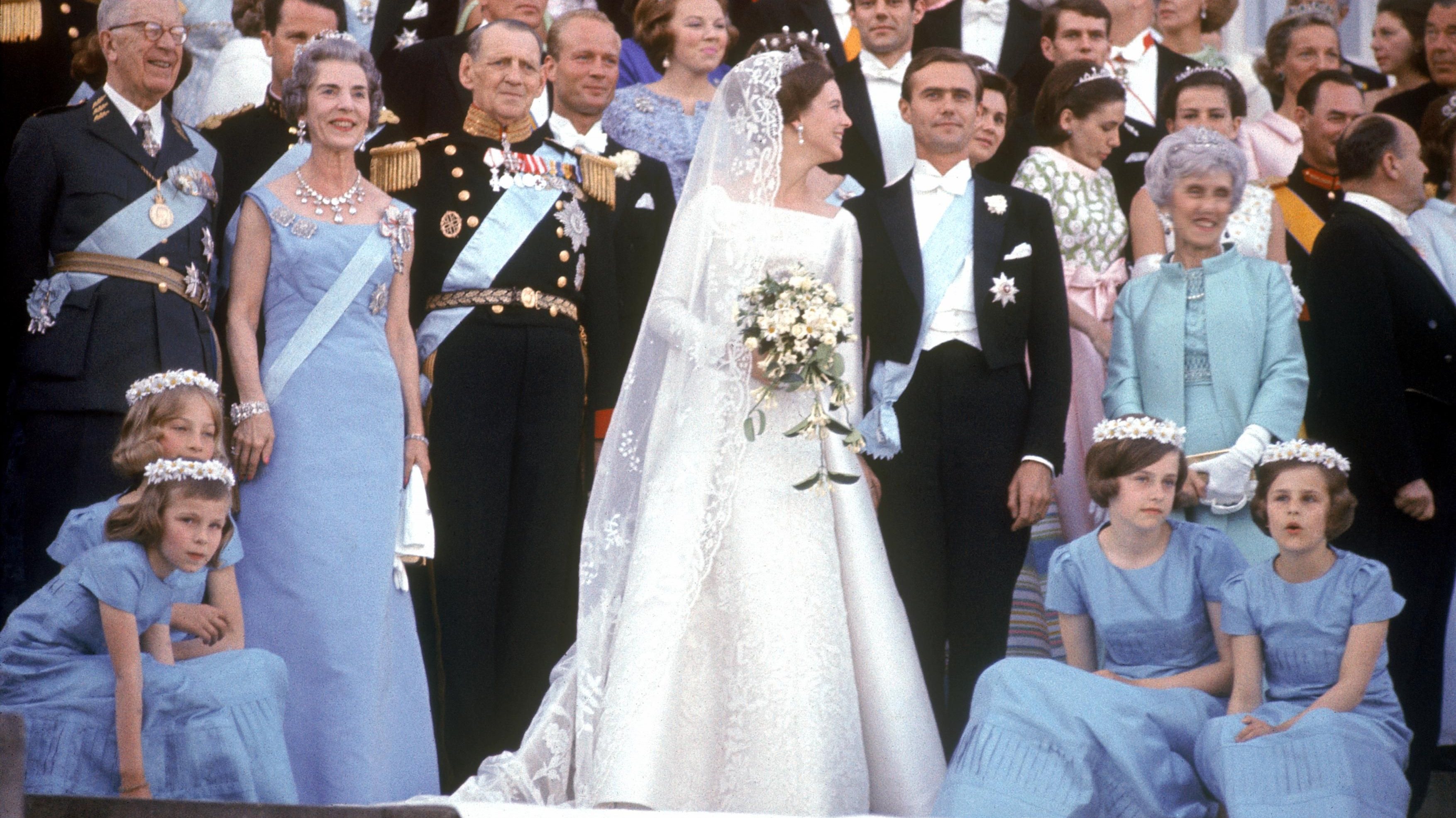 Marriage Of Princess Margrethe Of Denmark And Prince Henrik 1967