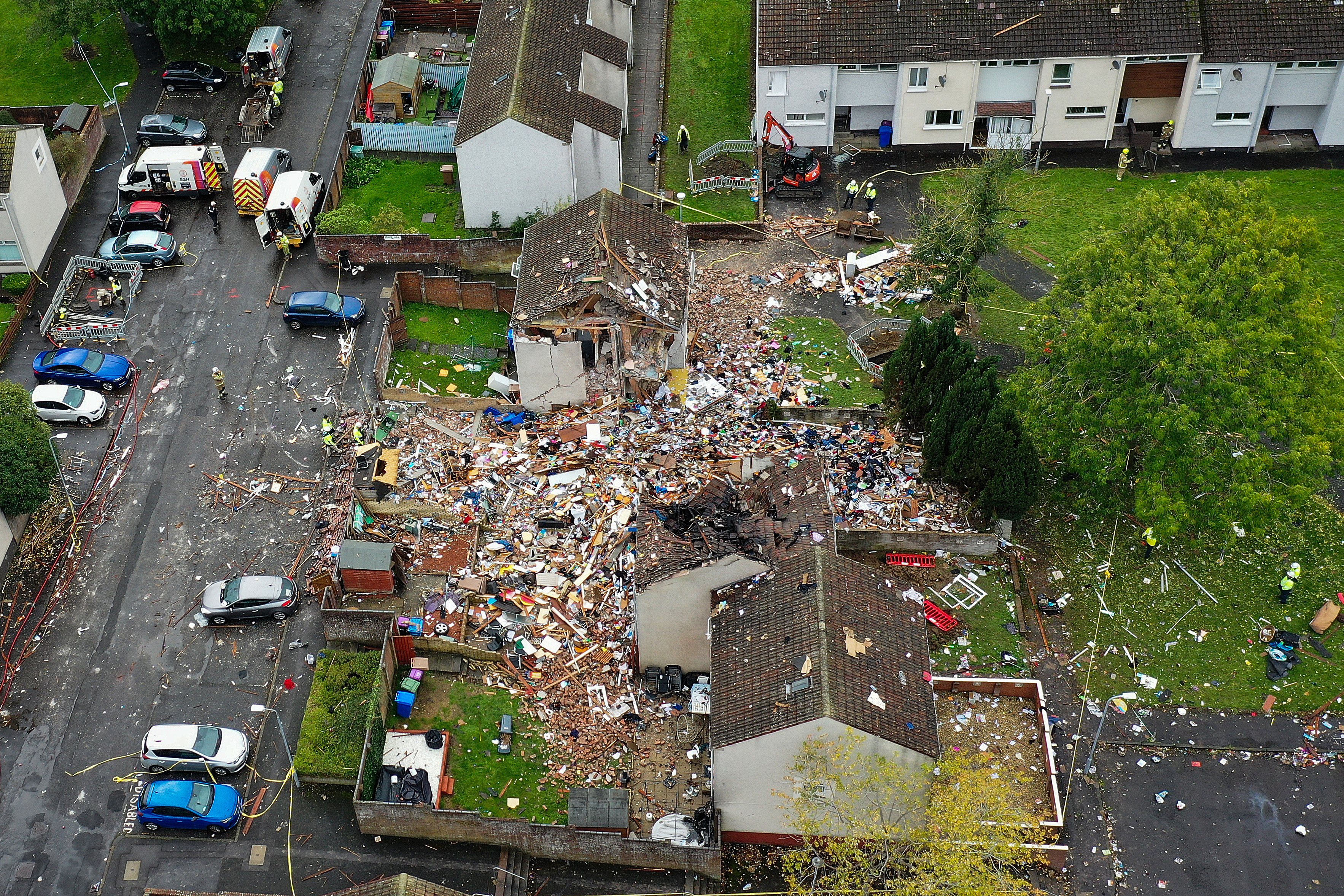 House Explosion In Ayr