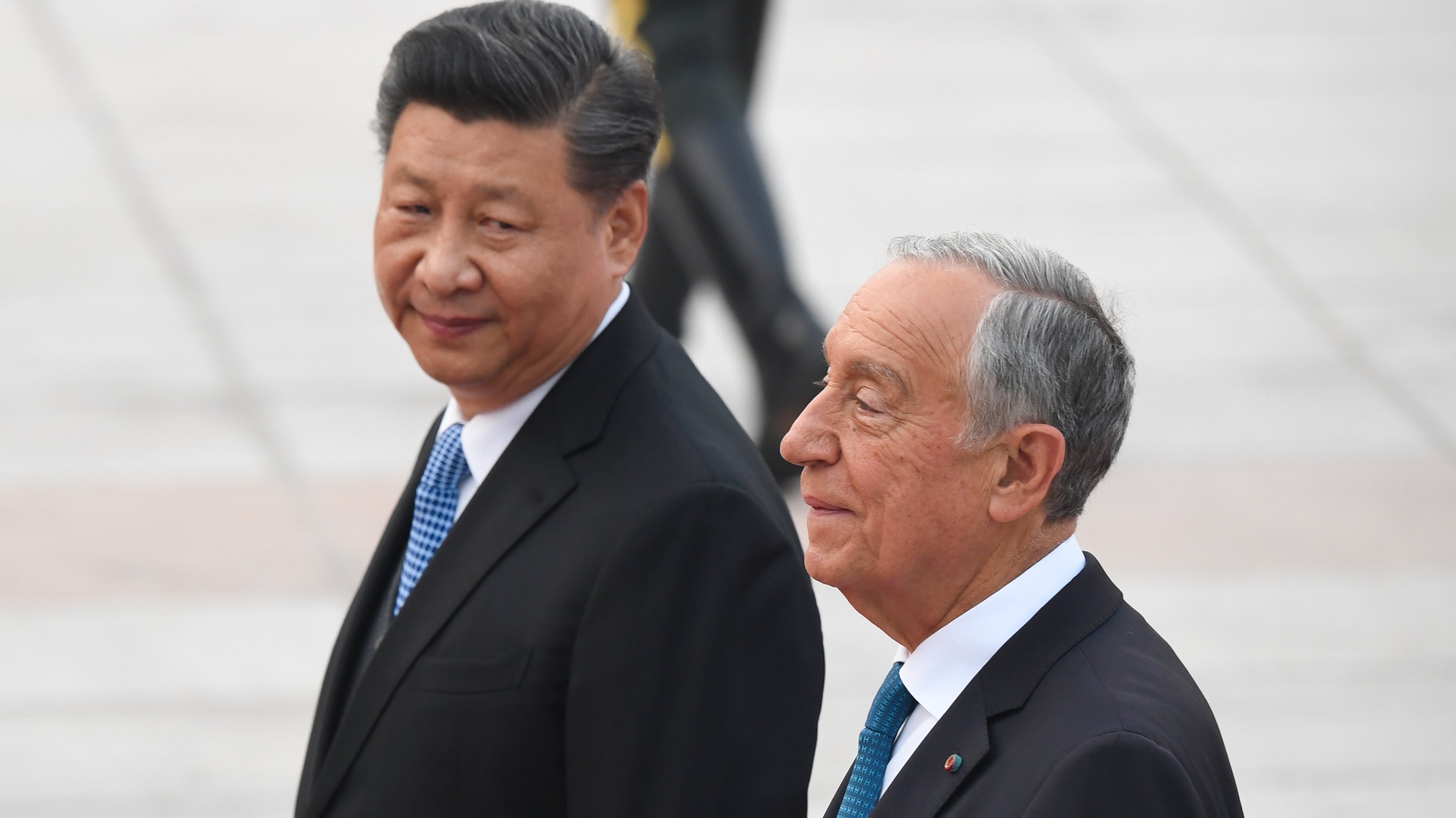 Chinese President Xi Jinping Meets With Portuguese President Marcelo Rebelo de Sousa