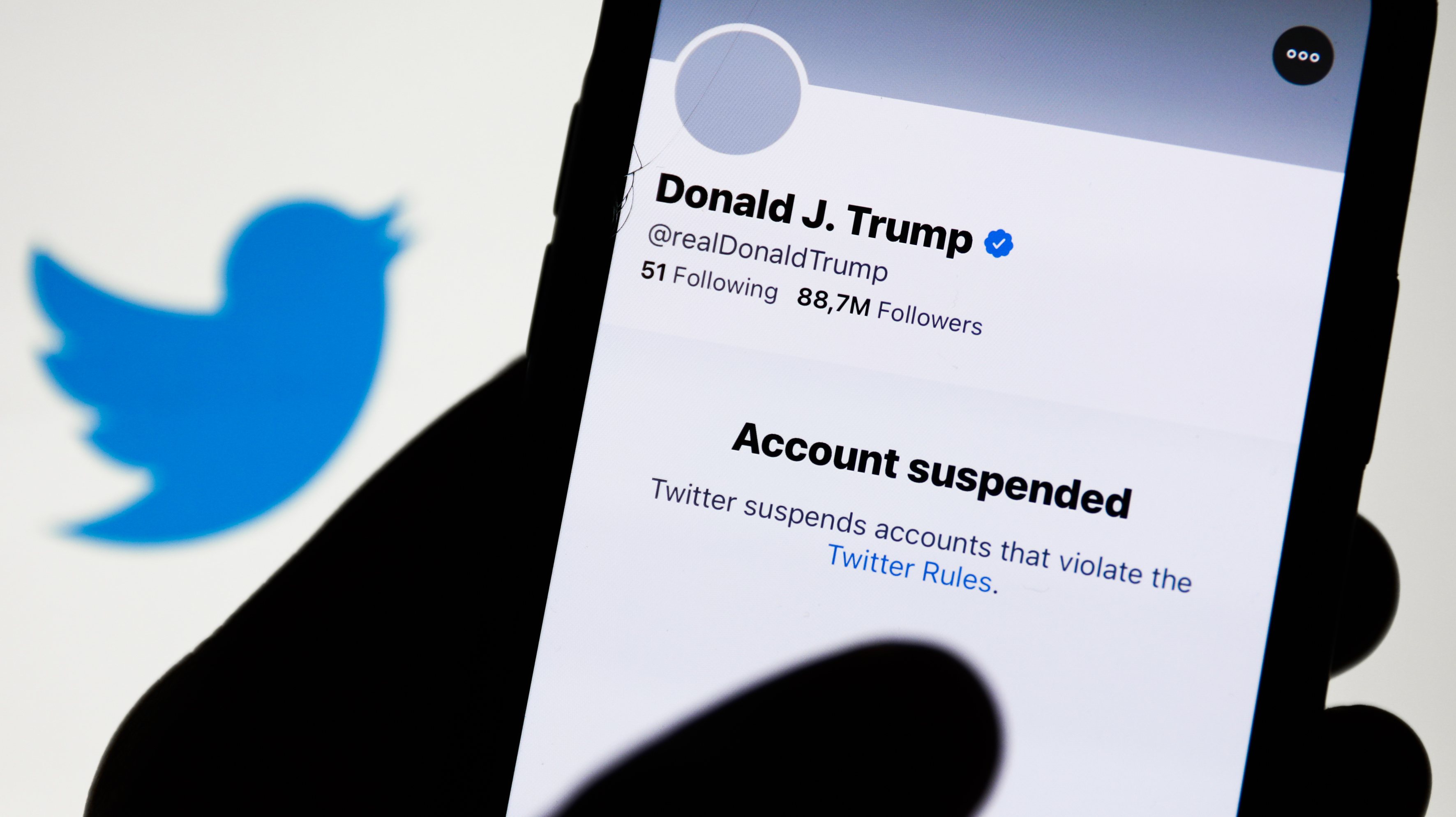 Donald Trump&#039;s Twitter Account Suspended