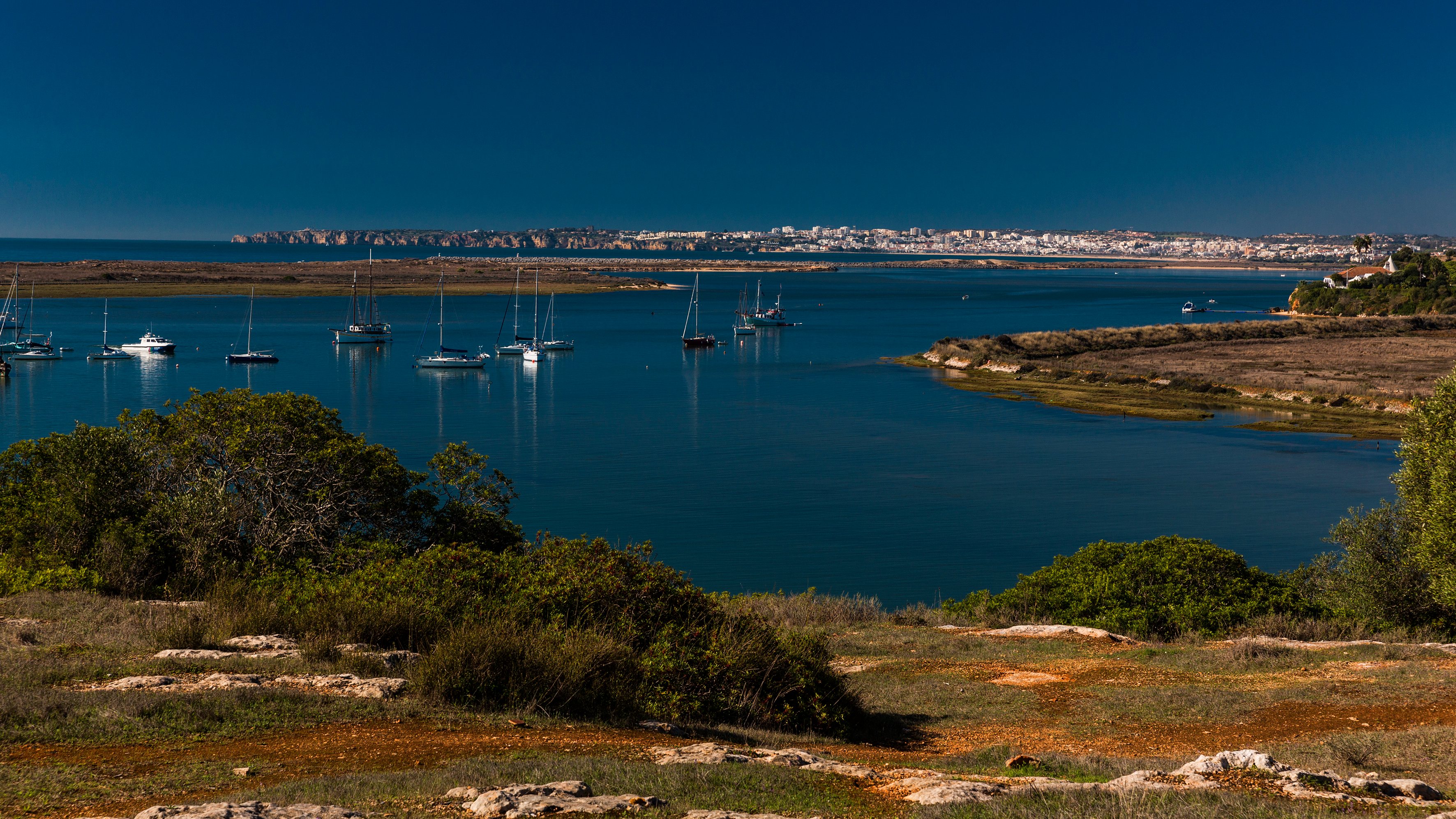 Portugal, Algarve, landscape near Alvor, October 21, 2015