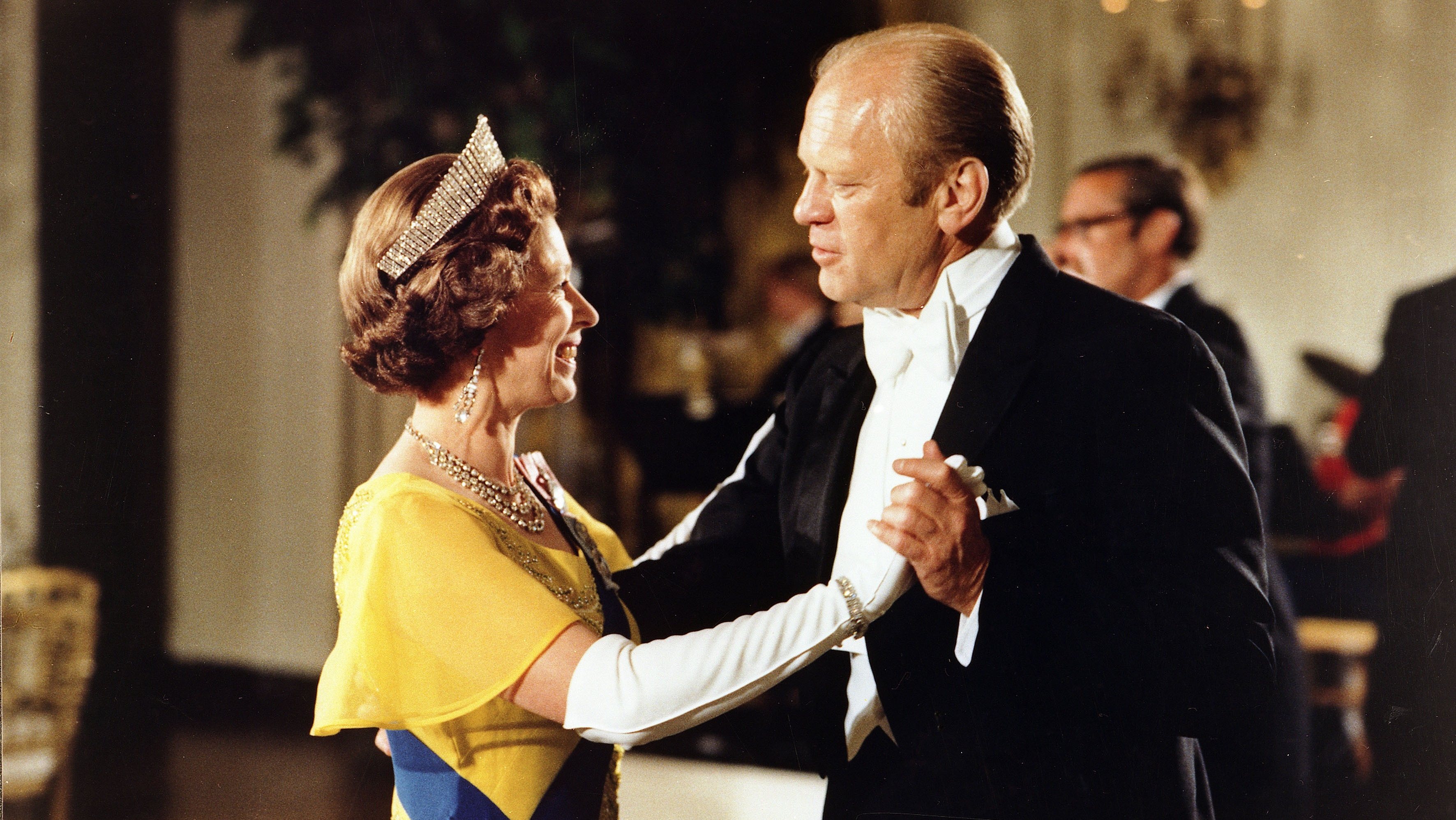Gerald Ford and Queen Elizabeth II