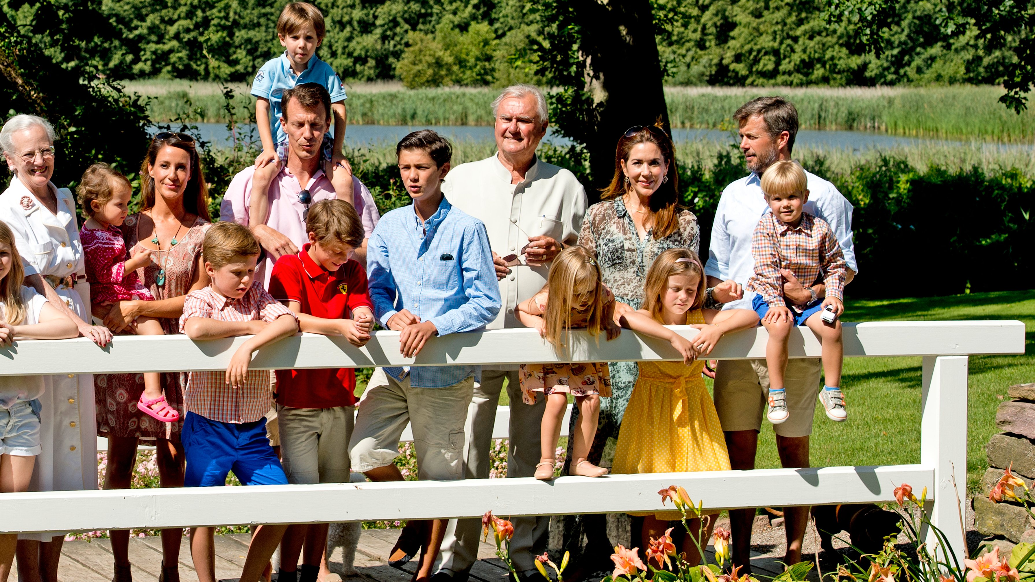 The Danish Royal Family Hold Annual Summer Photocall
