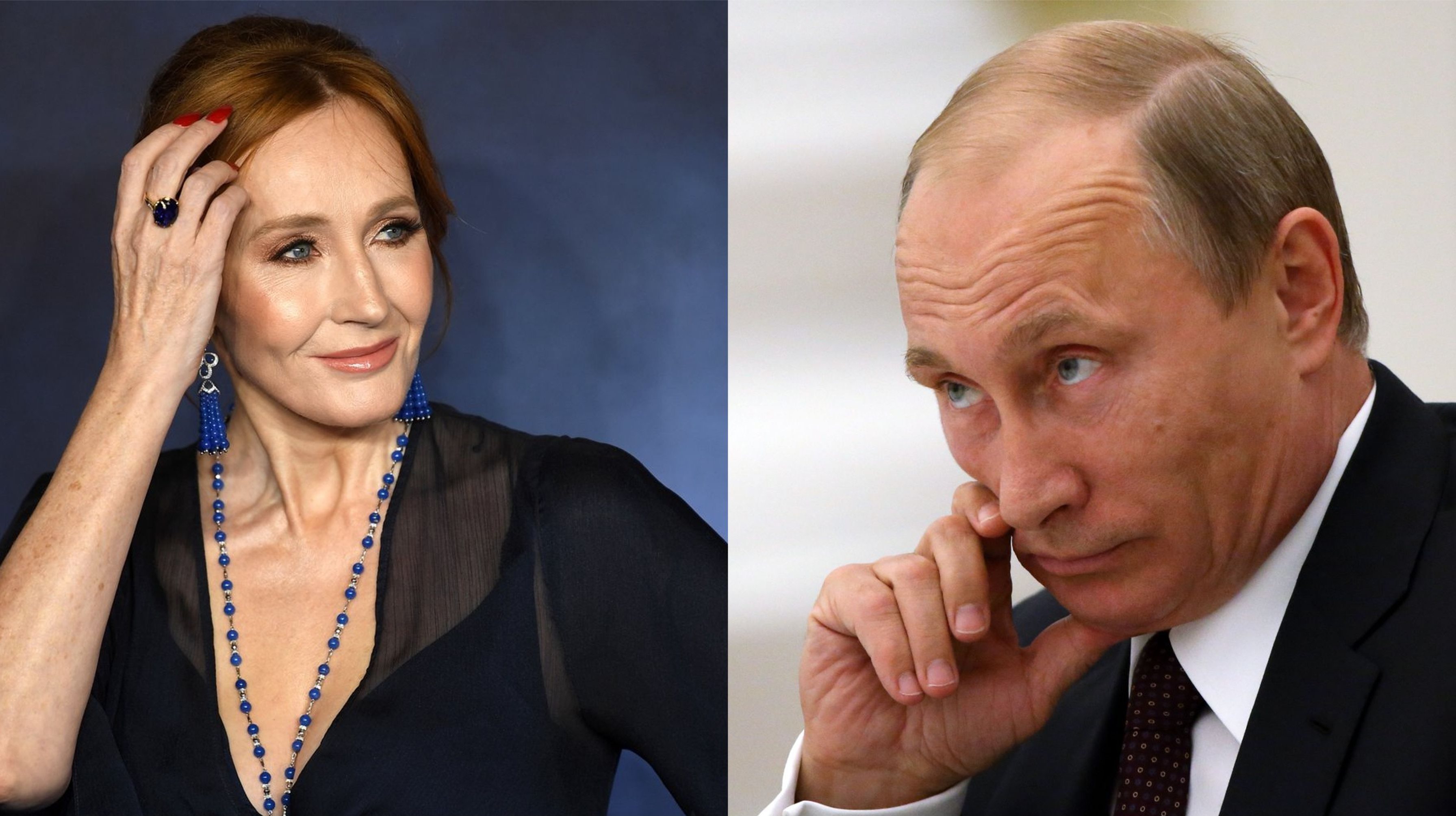 J.K. Rowling não gostou que o seu nome tenha sido mencionado por Vladimir Putin