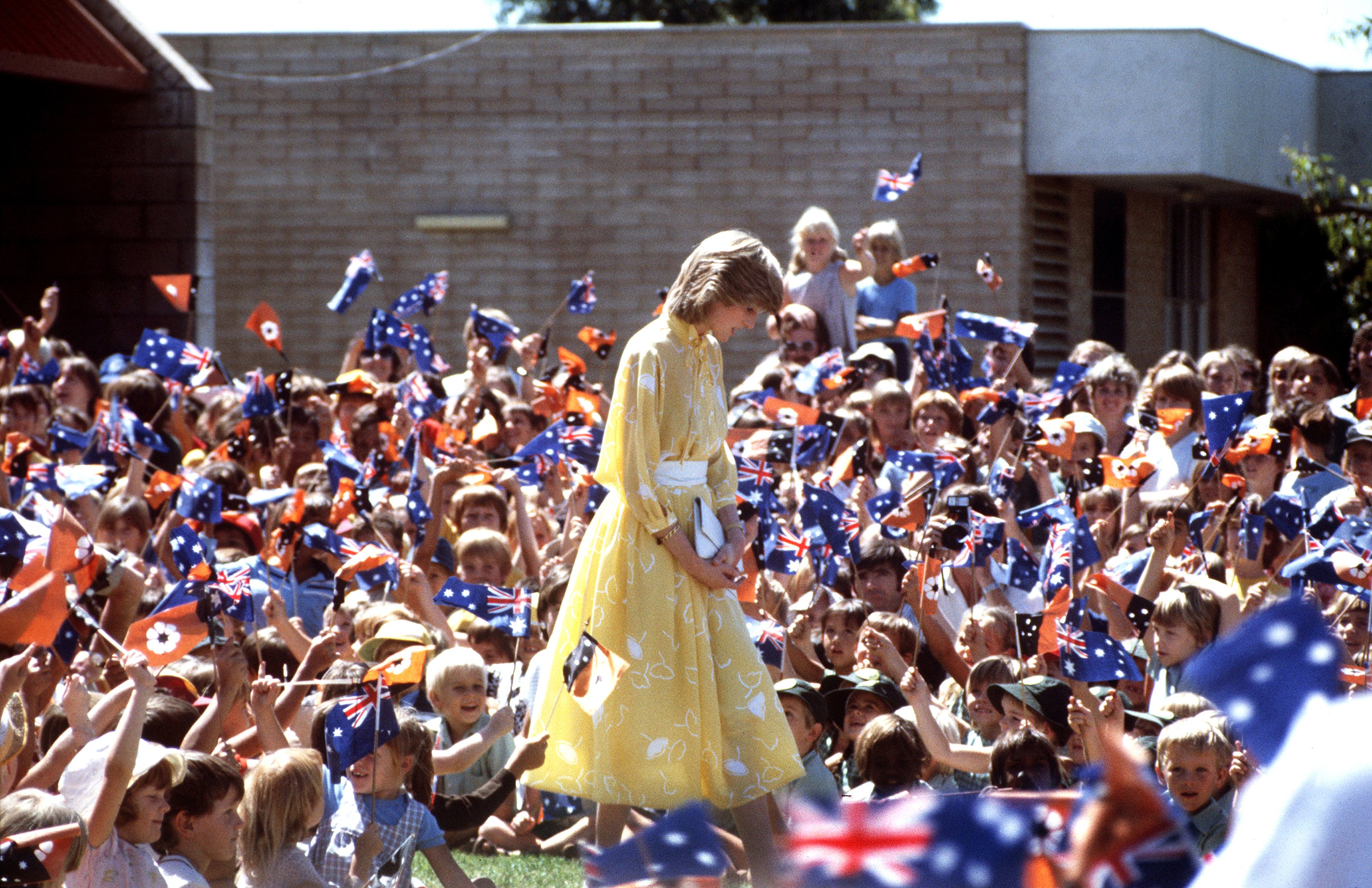 Diana At Australian School