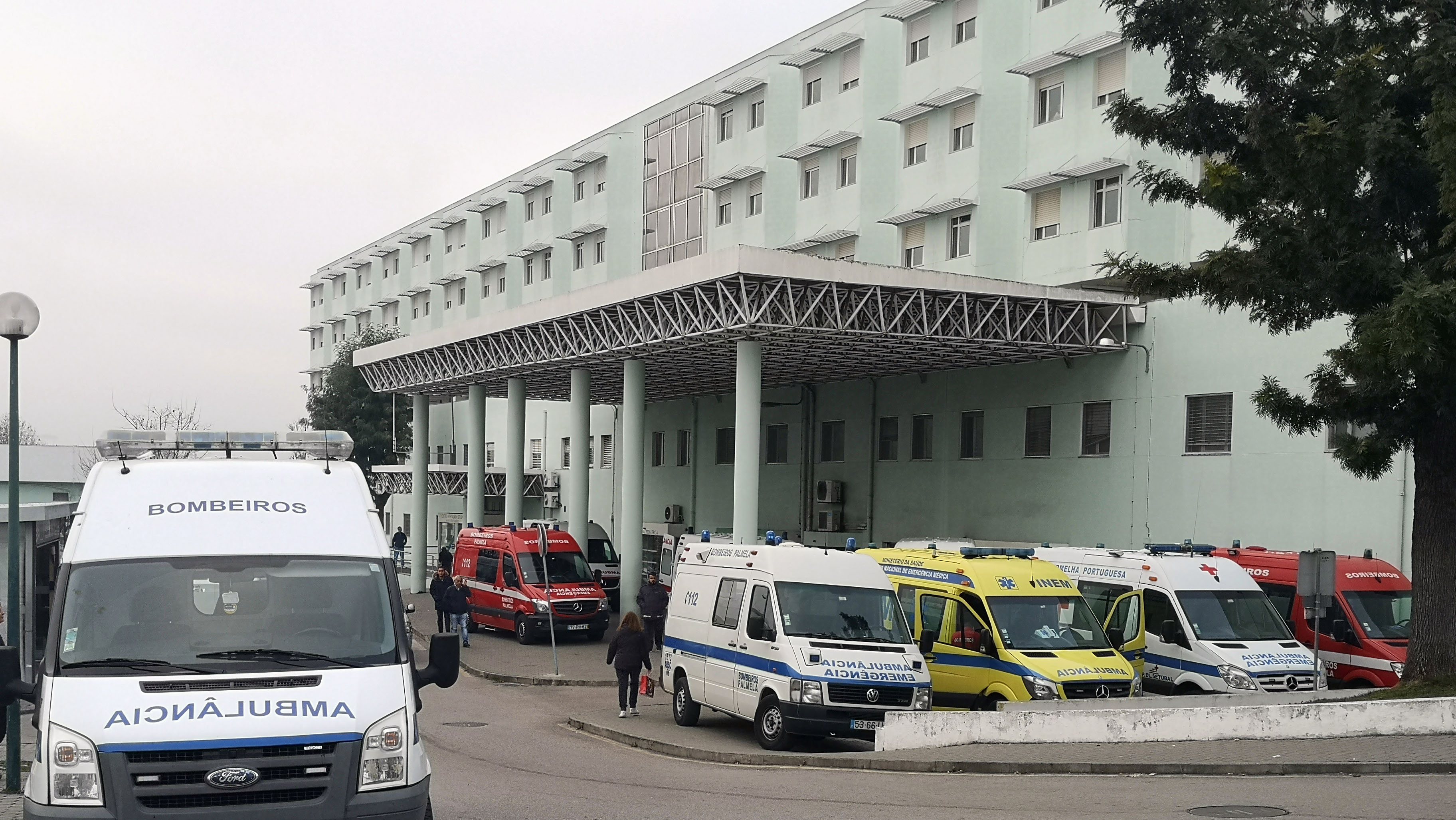 Três das vítimas foram levadas para o Hospital de São Bernardo