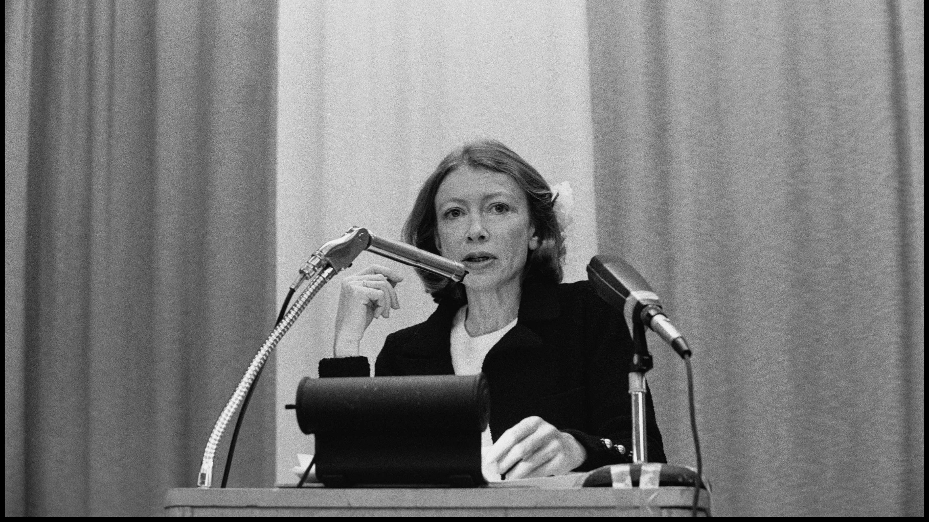 Joan Didion Speaks At The College Of Marin