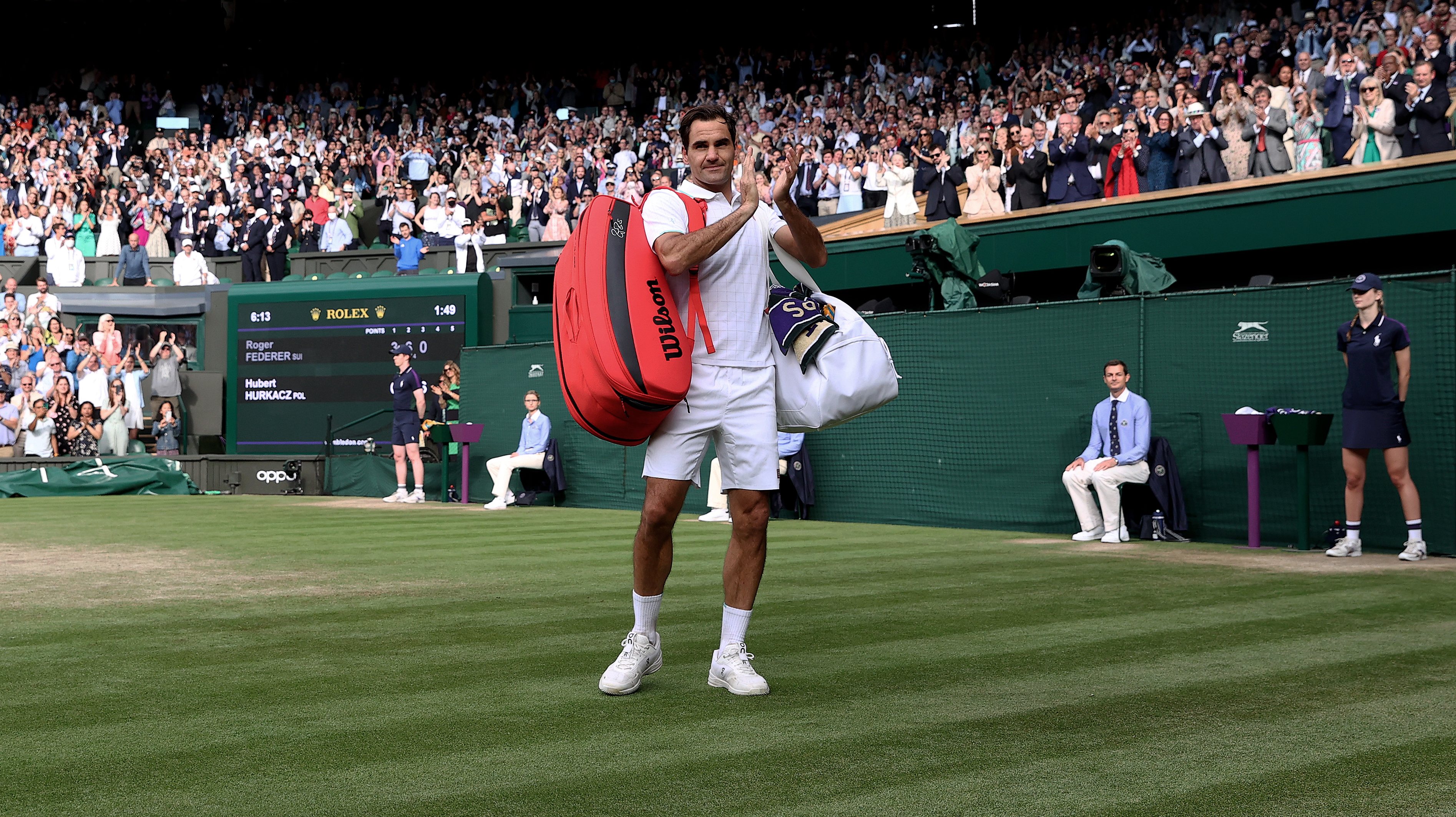 Federer não conta estar em Wimbledon em 2022