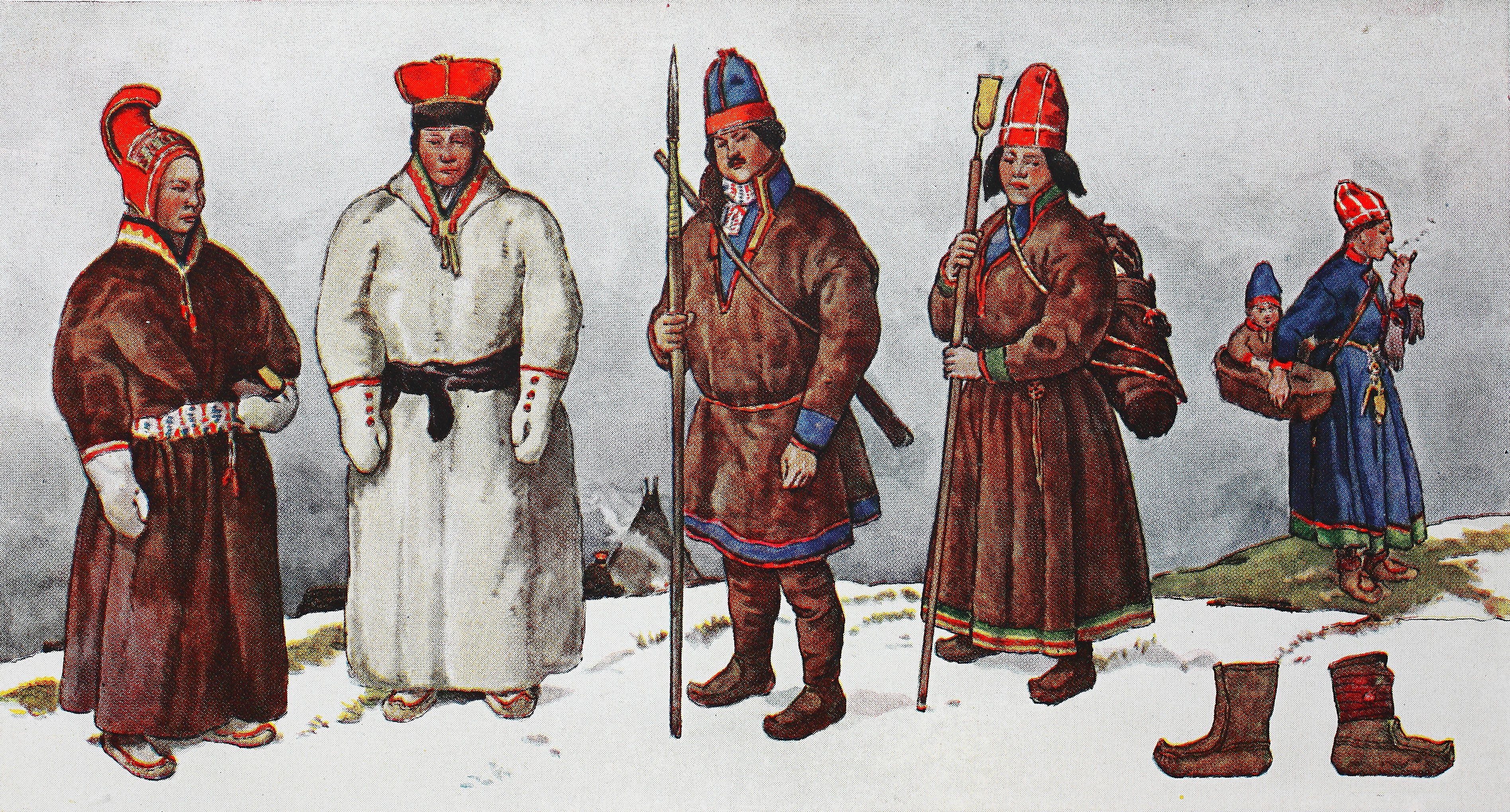 Roupa tradicional do povo Sámi