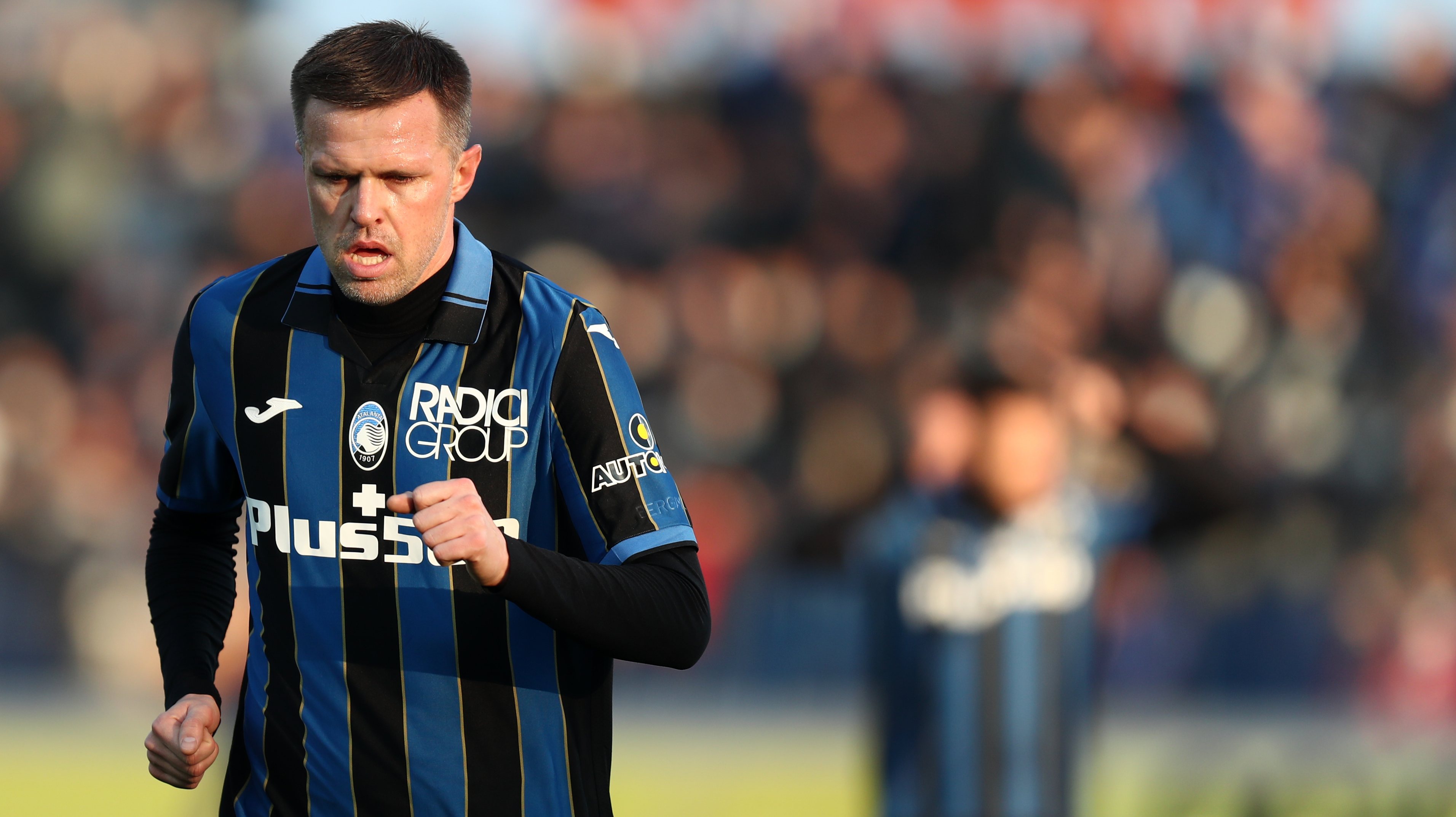 Josip Ilicic of Atalanta Bc  looks on during the Serie A