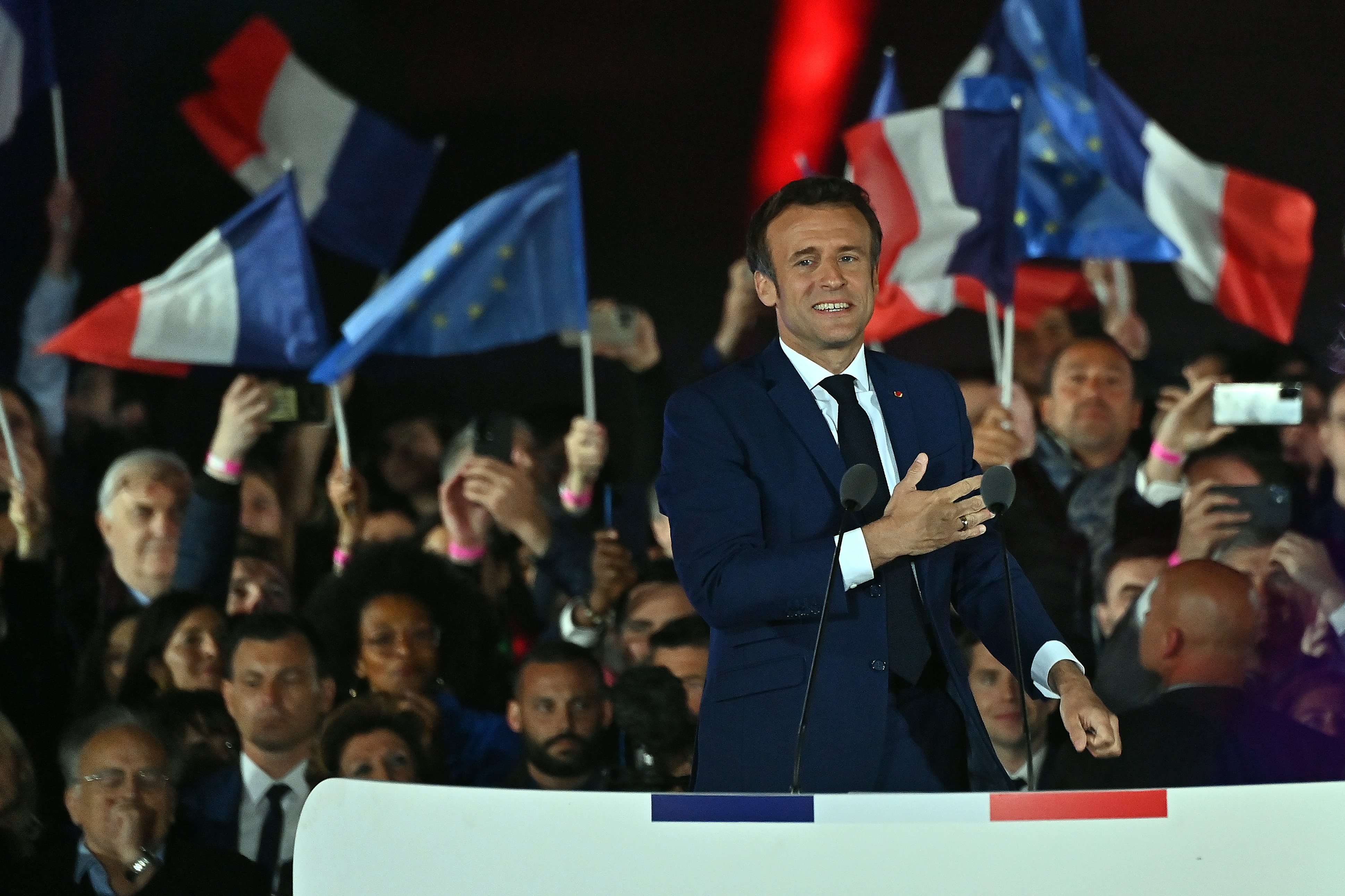 Emmanuel Macron alertou para a desunião dos franceses