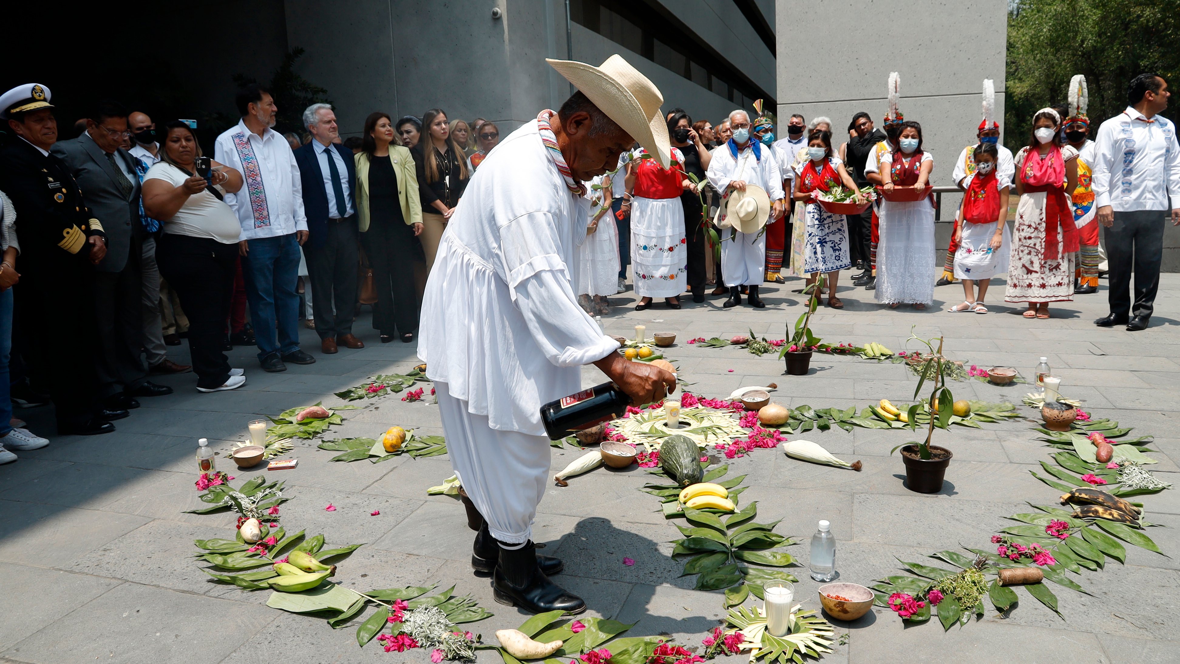 Veracruz Cultural Day  Ritual Ceremony