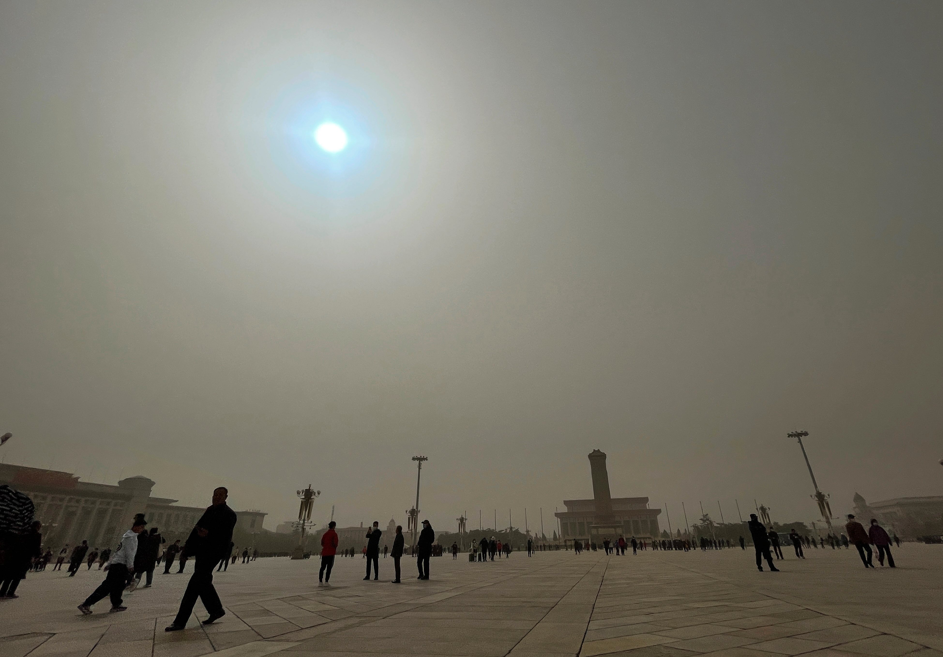 Sandstorm Hits Beijing