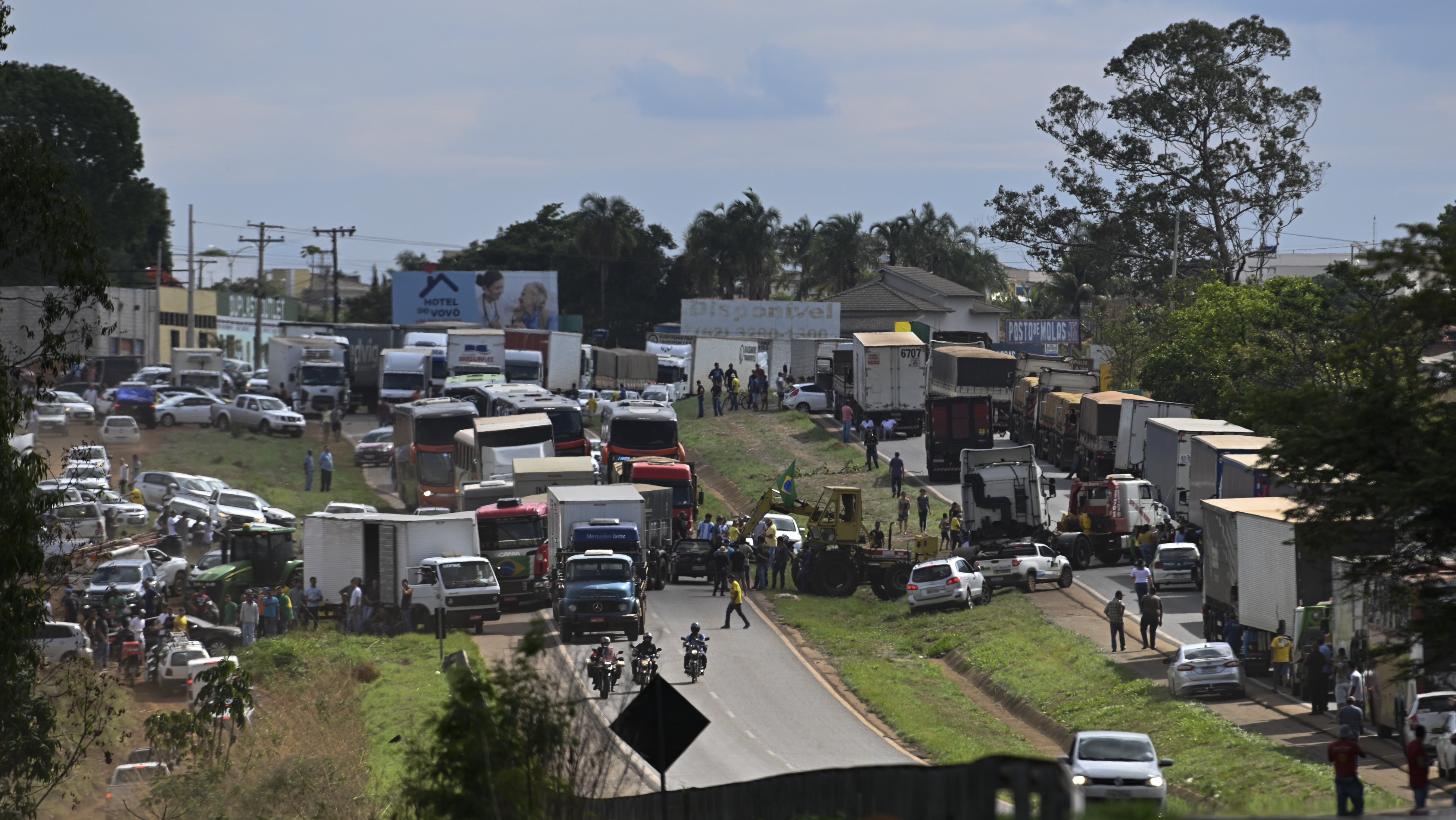 Jair Bolsonaro supporters block highways after election