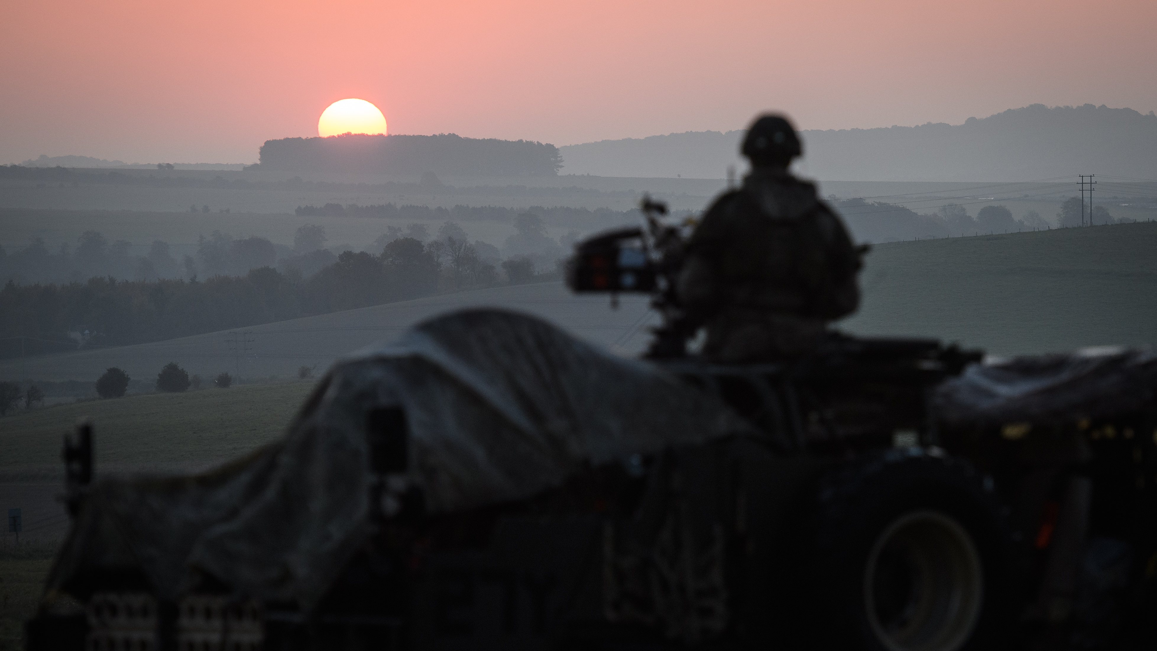 British Army Exercises Ahead Of UN Peacekeeping Operation