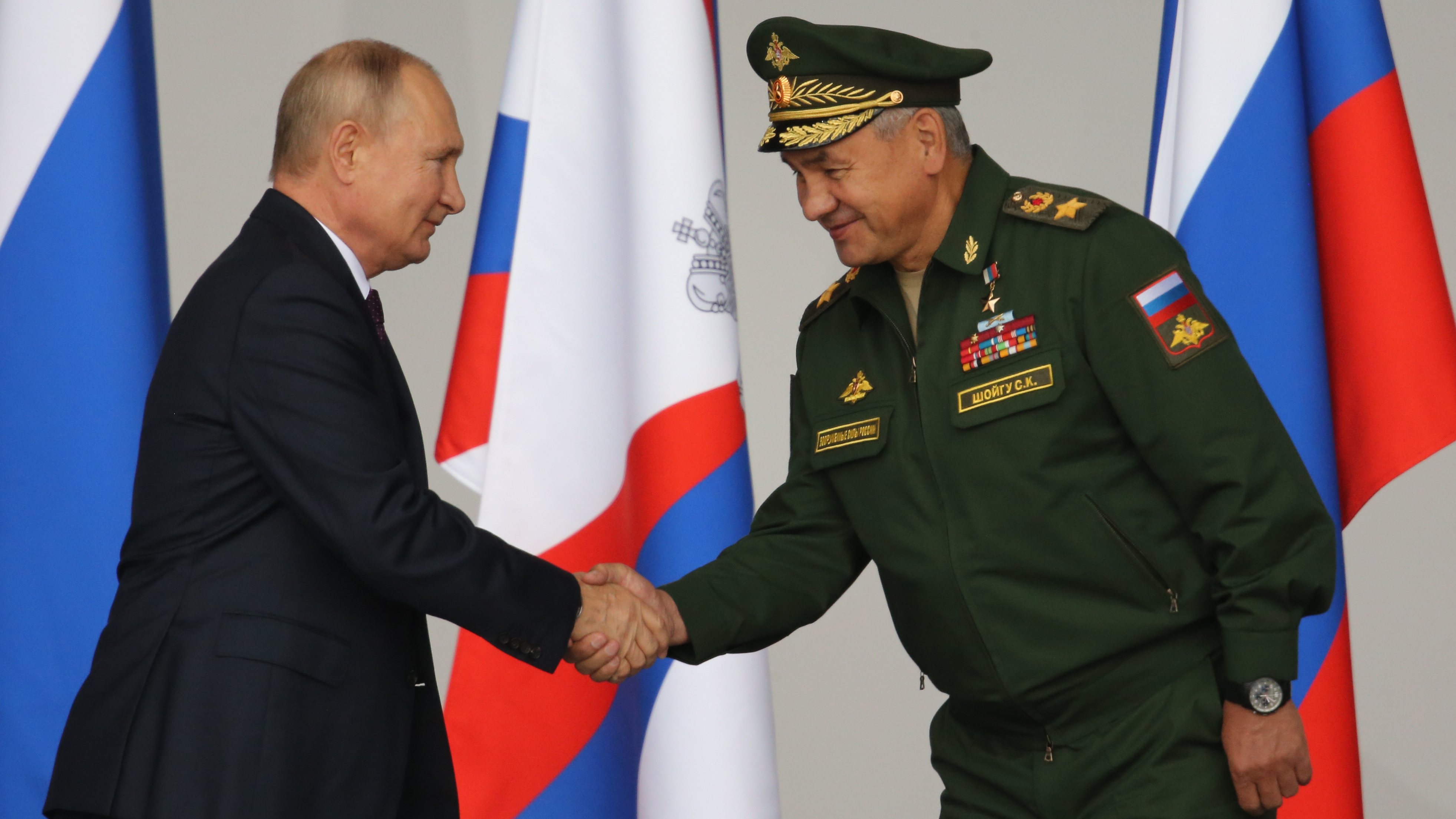 Russian President Vladimir Putin Army 2021 Military Forum