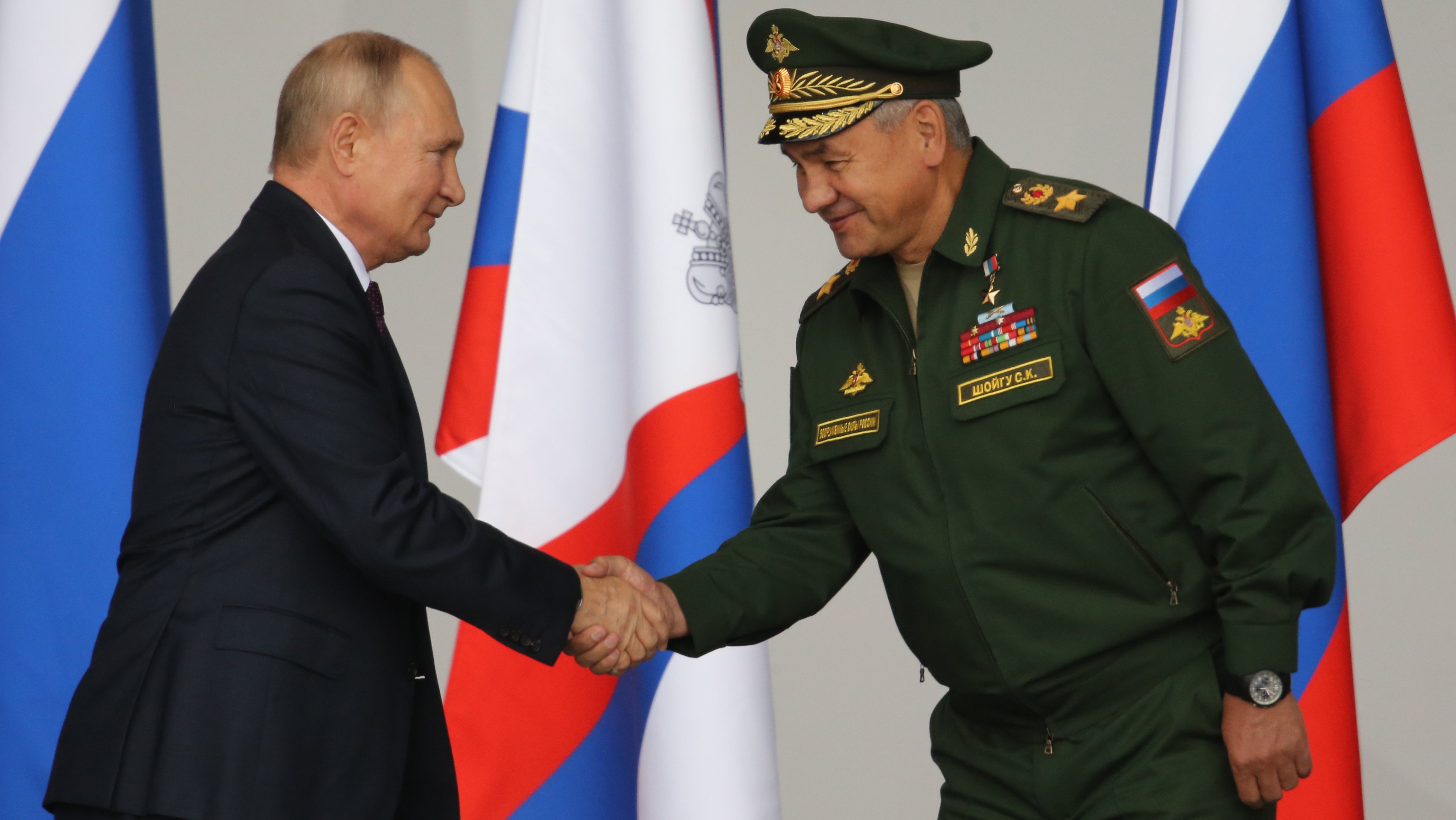 Russian President Vladimir Putin Army 2021 Military Forum